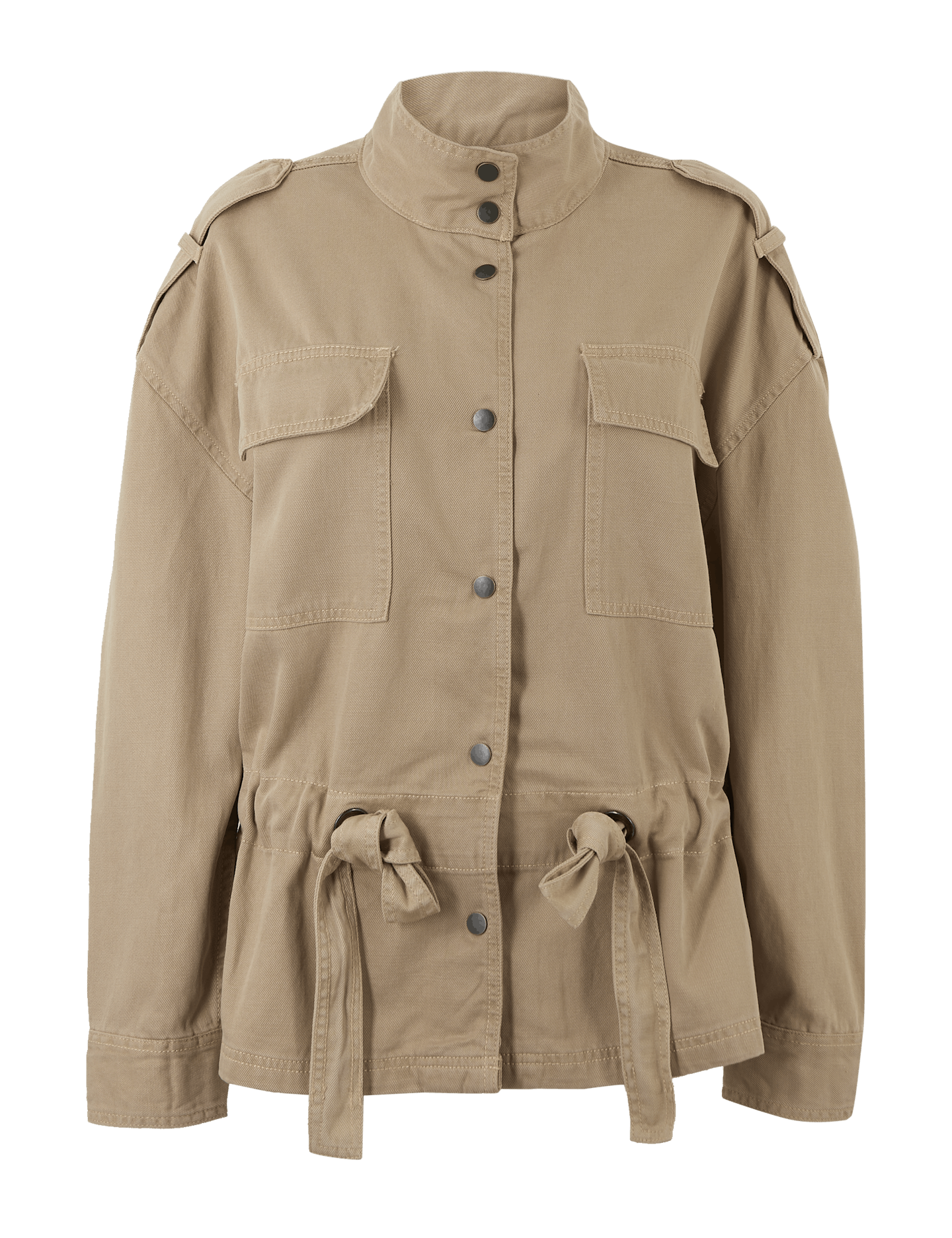 Button Detail Utility Bomber Jacket, £45