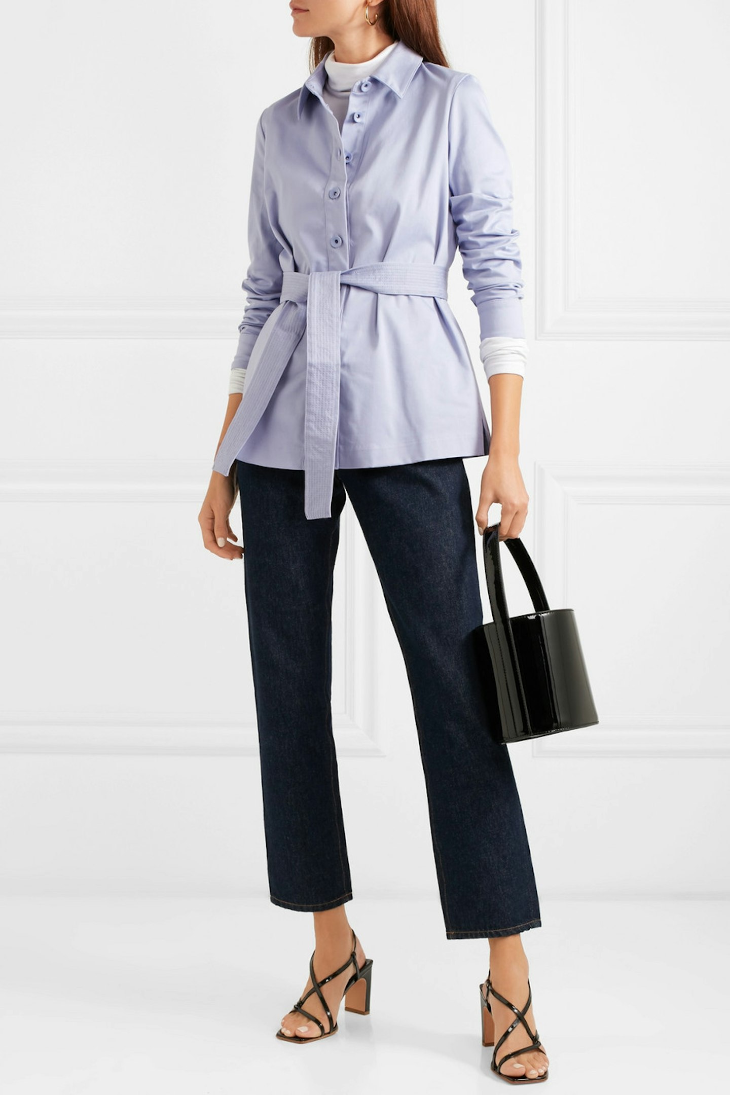 Staud, Lilac Belted Jacket, £195