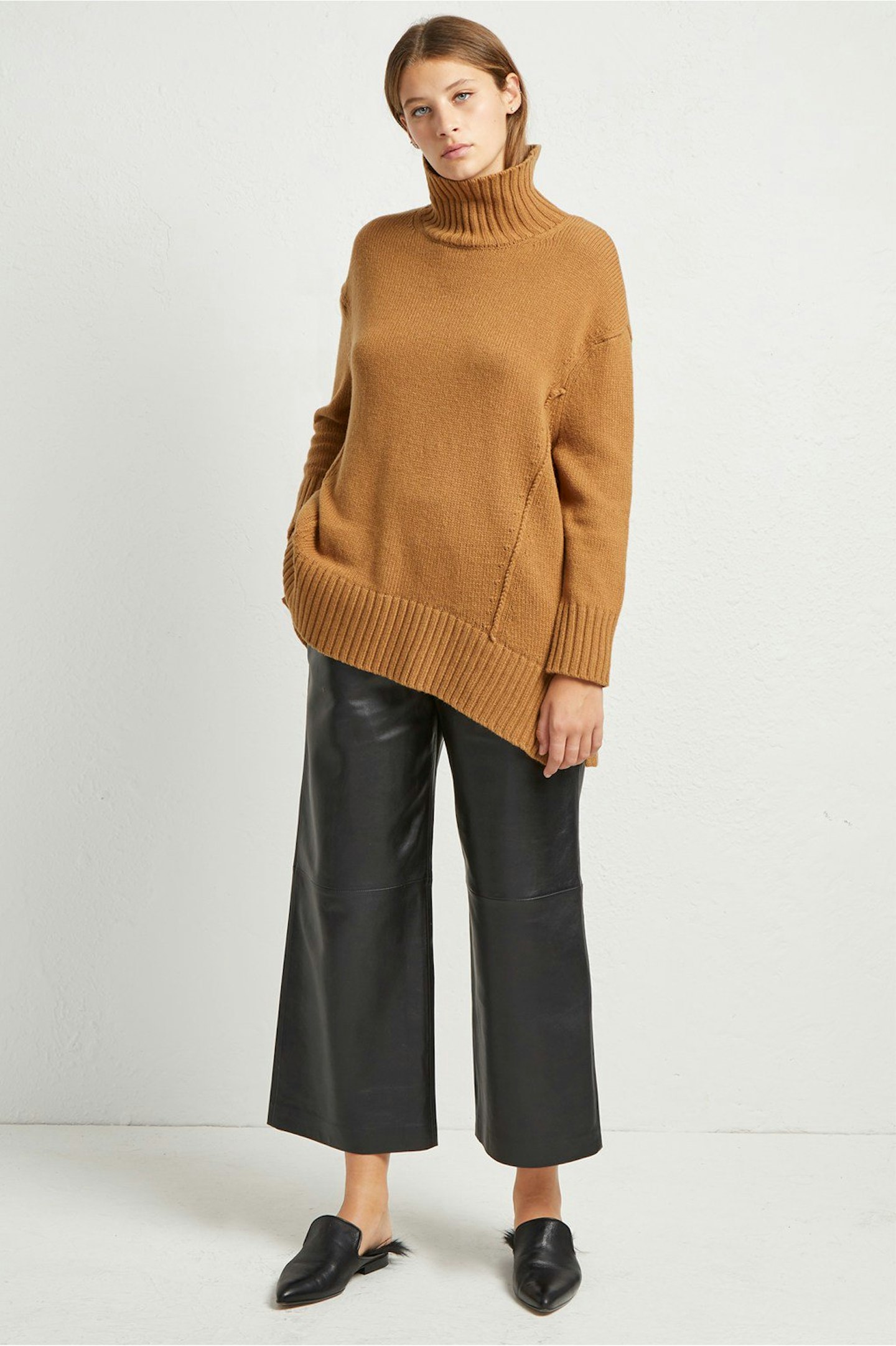 French Connection, Leather Culottes, £225