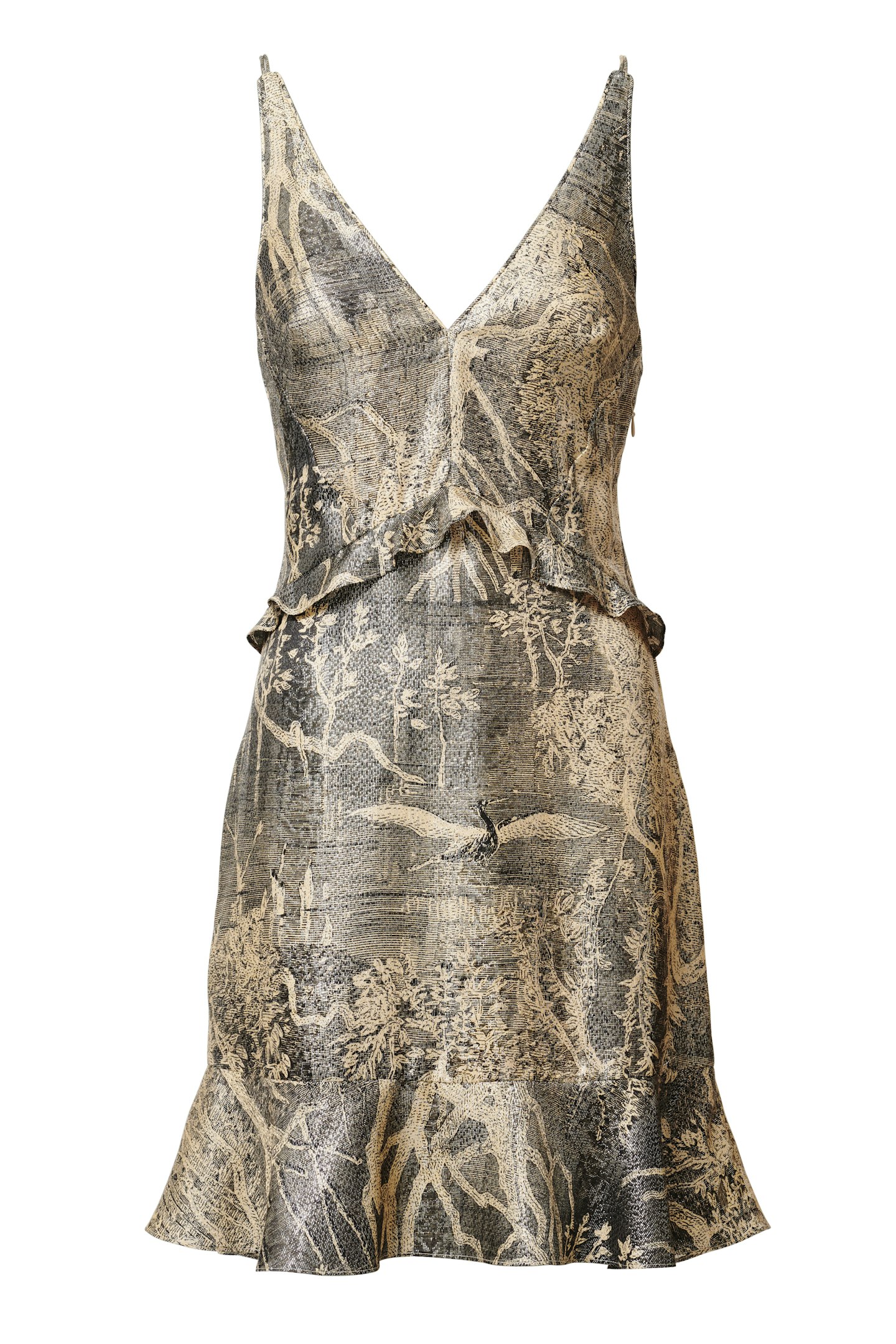 Short Silk-Blend Dress, £59.99