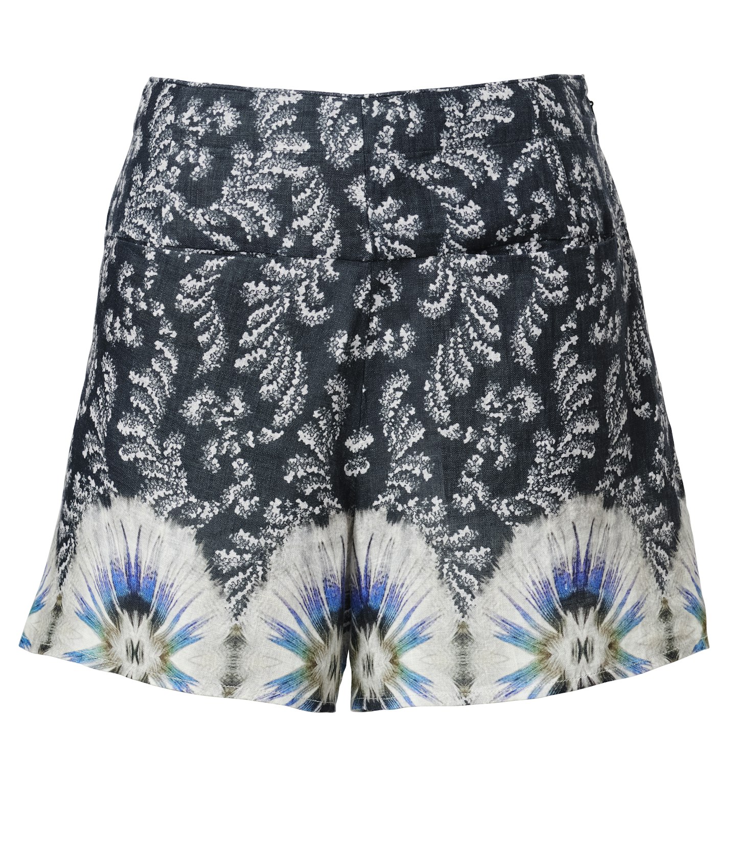 Patterned Linen Shorts, £39.99