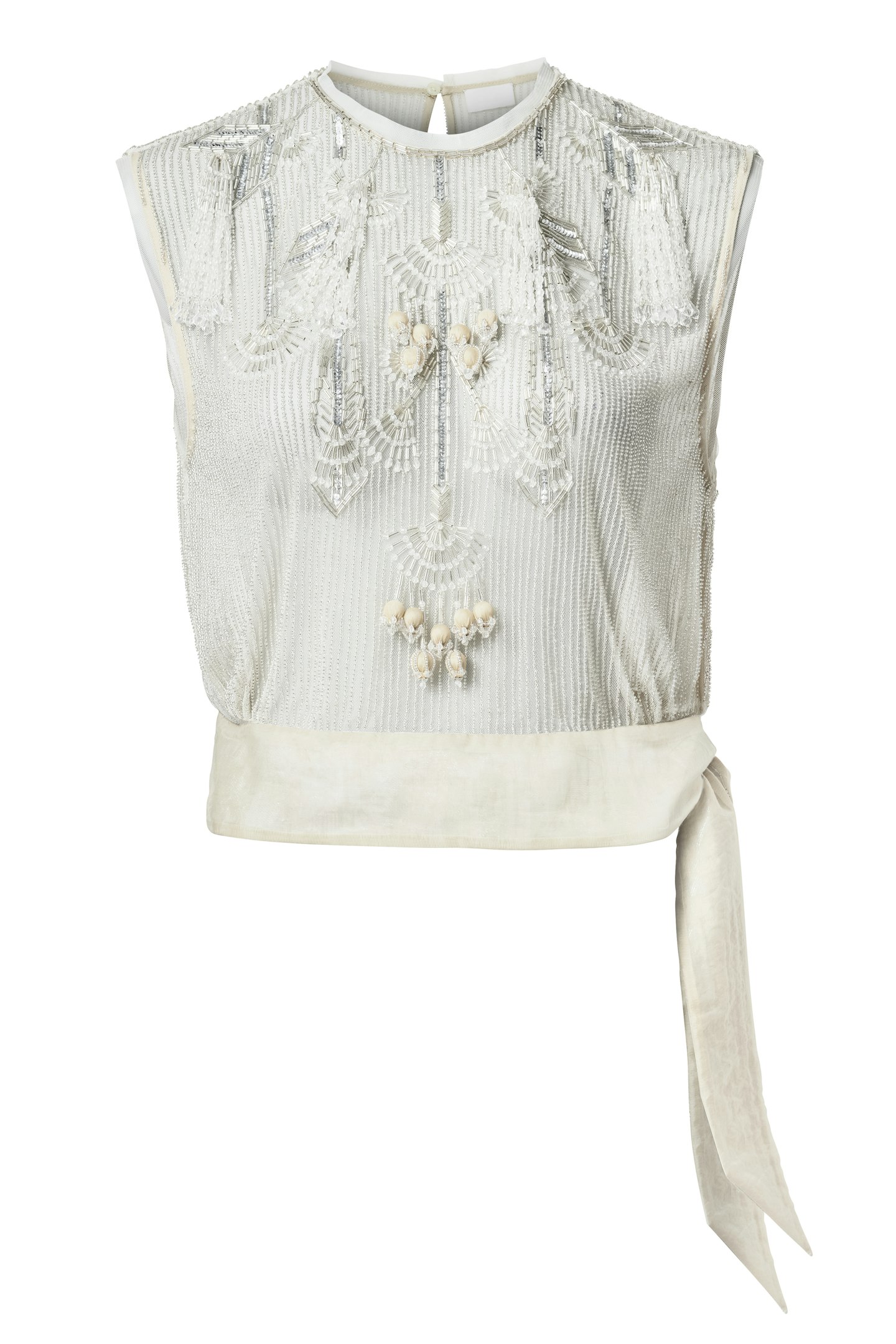 Bead Embroidered Top, £119.99
