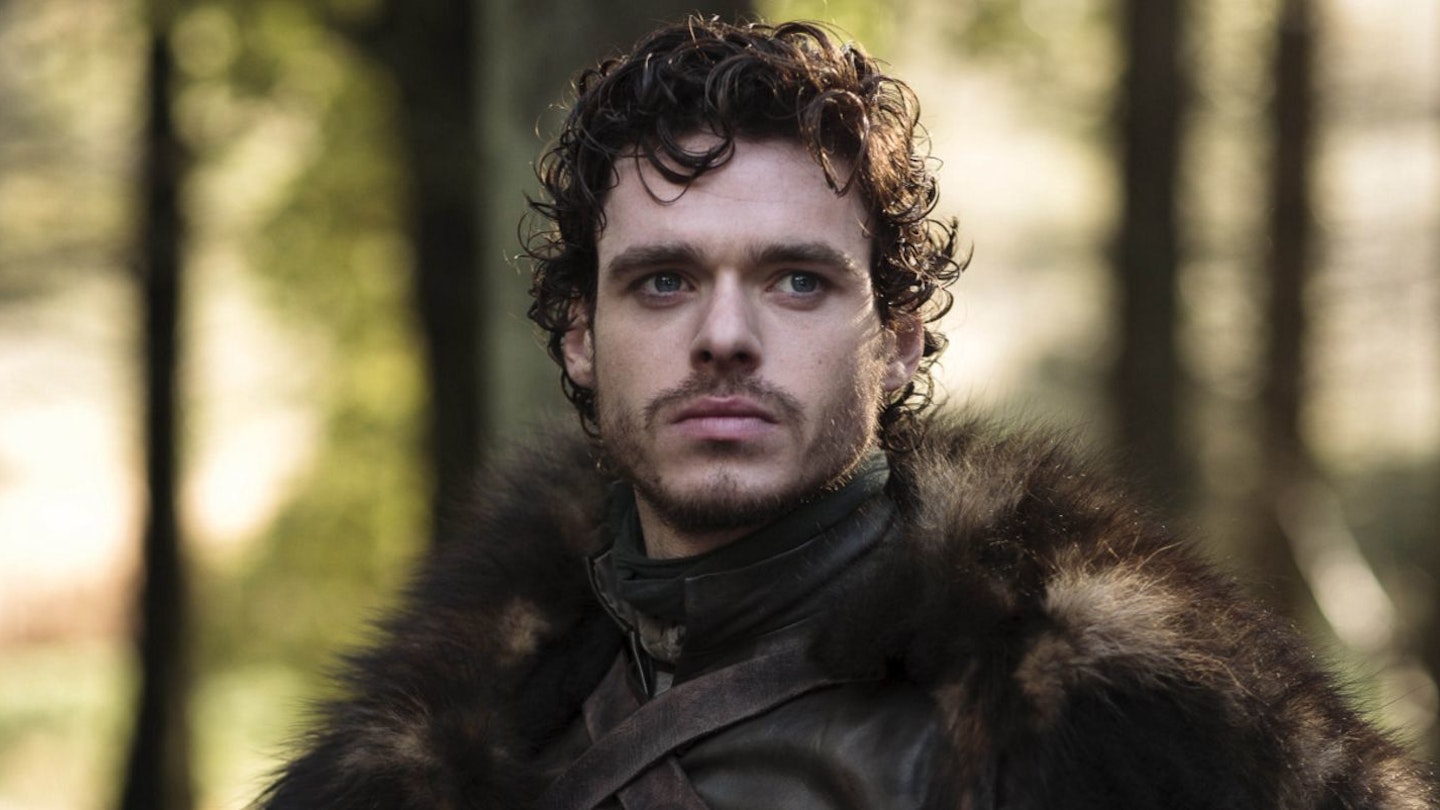 Richard Madden as Robb Stark, in Game of Thrones