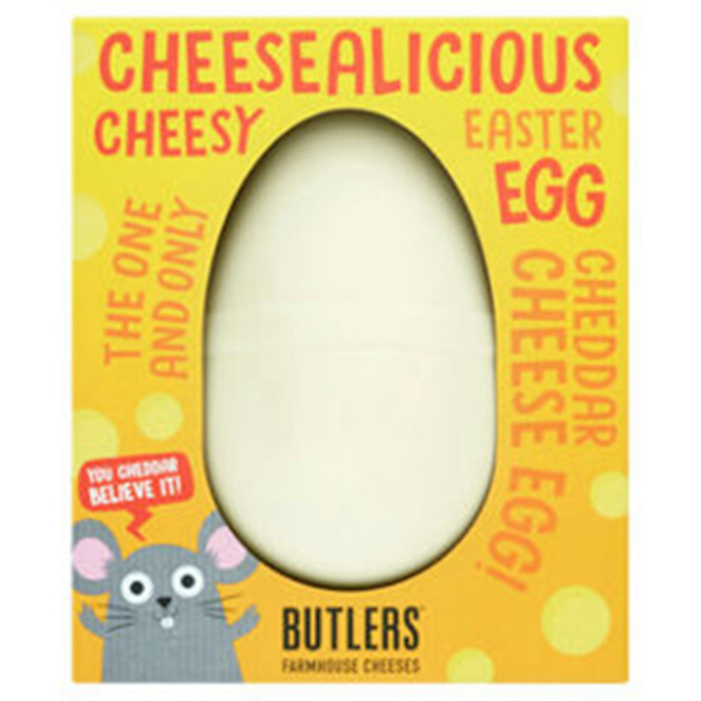 Cheese easter egg