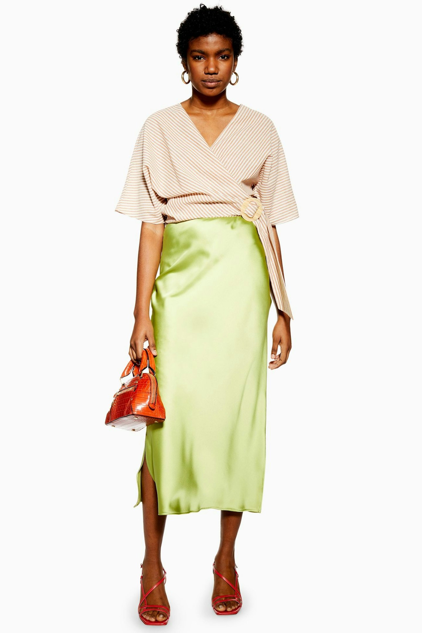 Why the satin slip skirt is still a huge trend | Fashion | Grazia