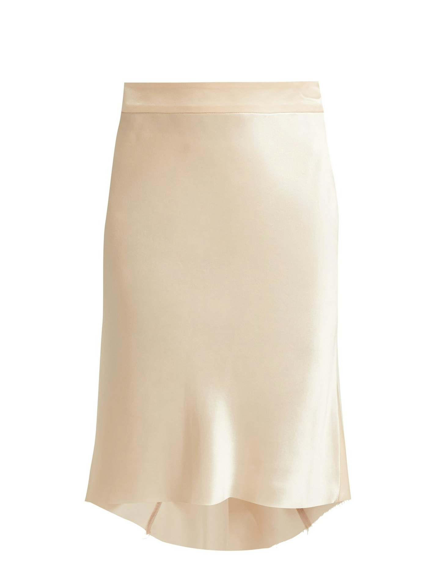 Raey, Silk-Satin Slip Skirt, £180