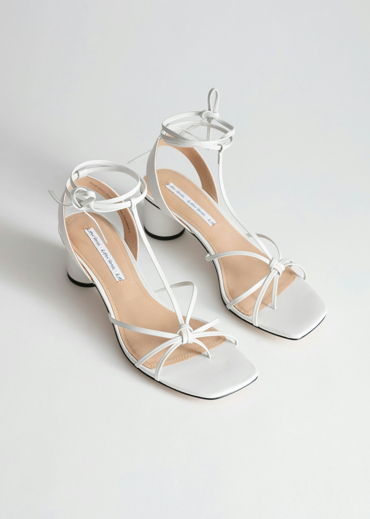 Square Toe Heeled Sandals, £79