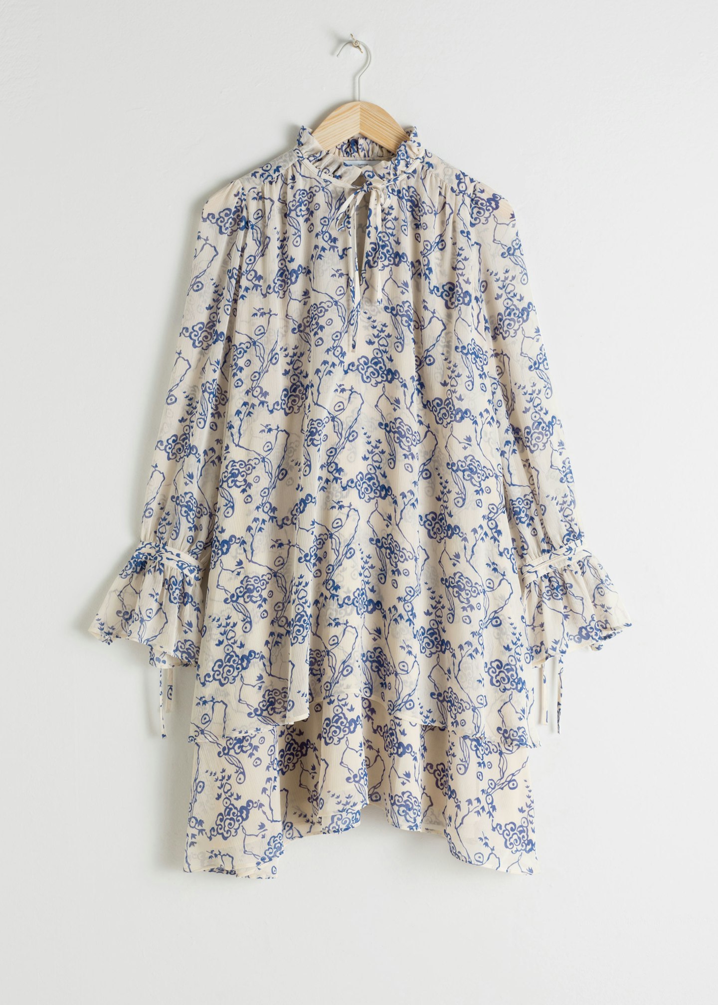 Ruffle Collar Mini Dress, £79
