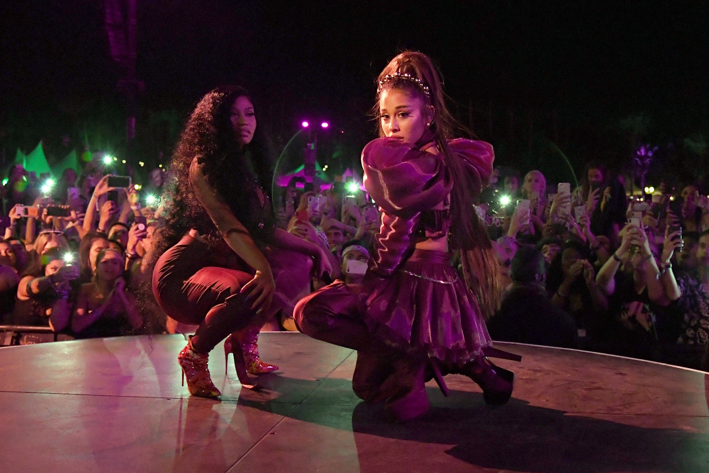 Nicki Minaj and Ariana Grande 