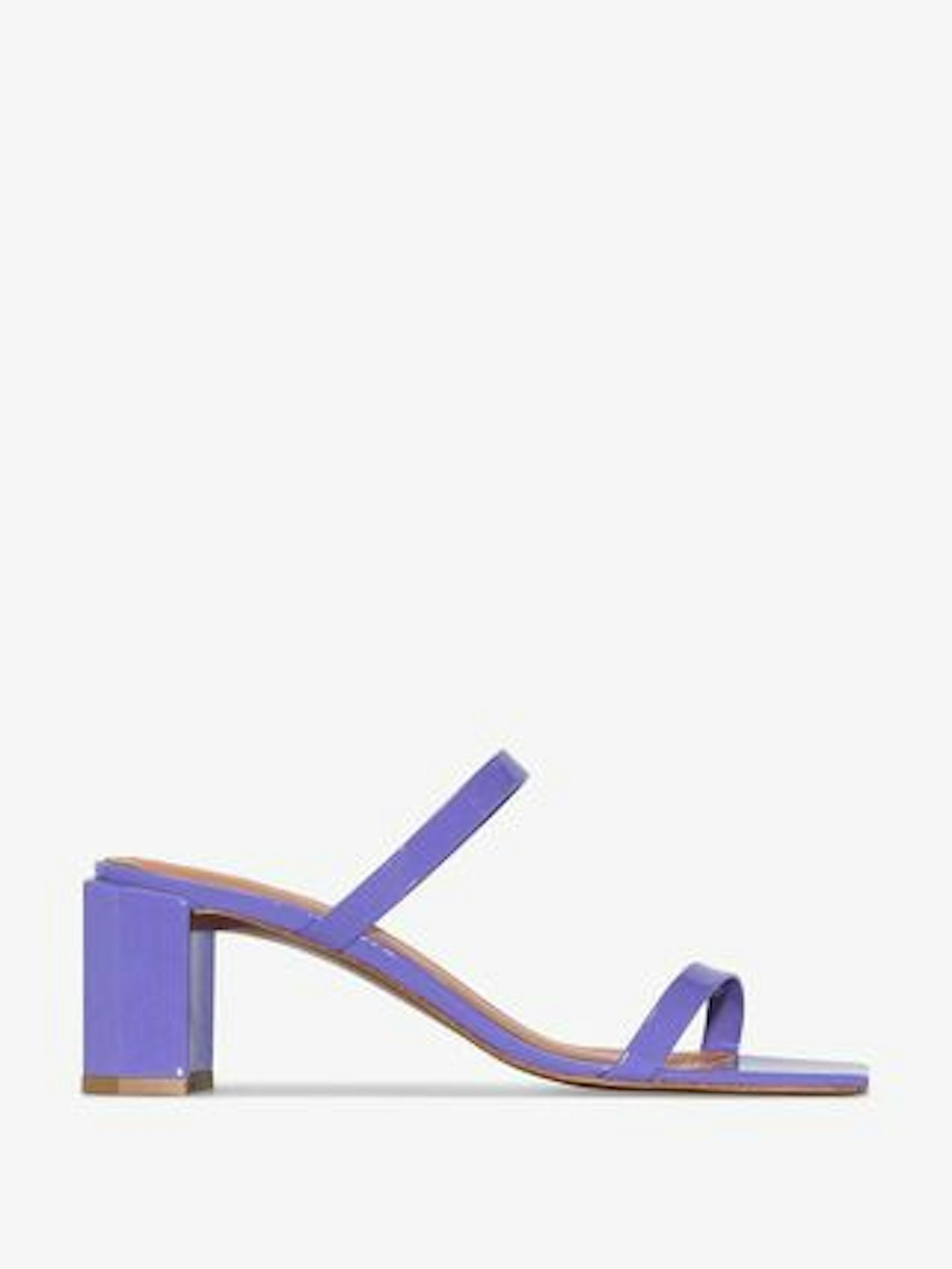 By Far, Lilac Leather Sandals, £340