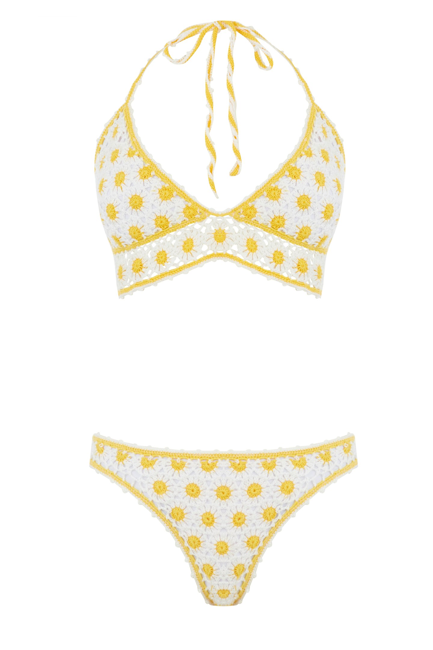 Daisy Crochet Bikini, £80