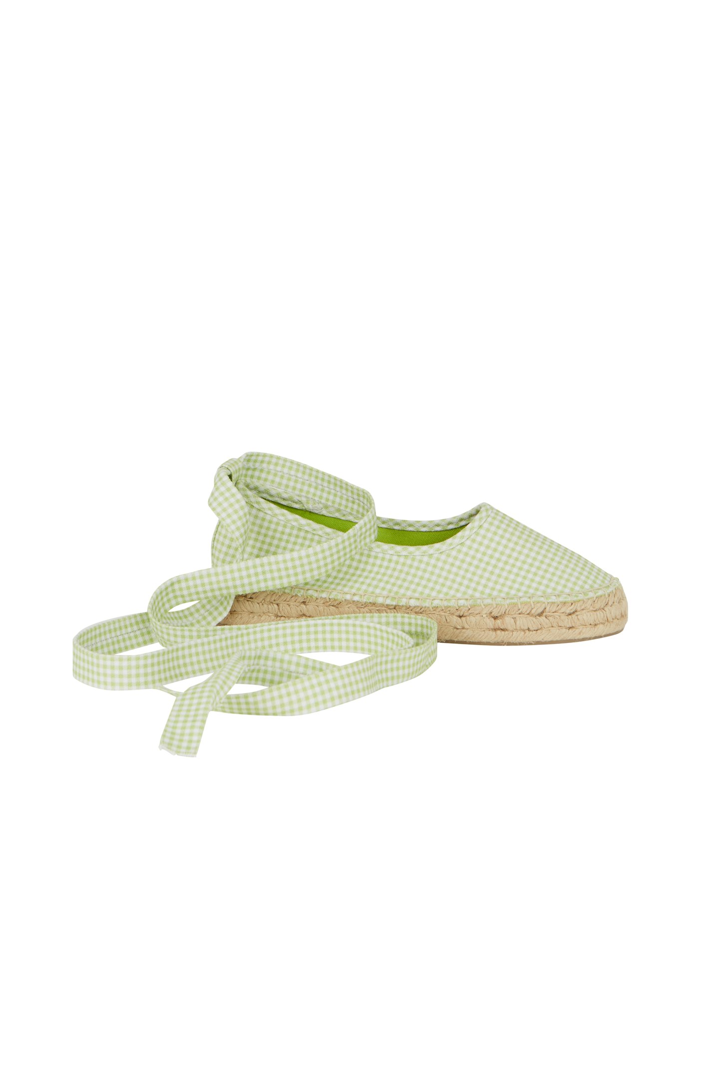 Gingham Espadrilles, £35