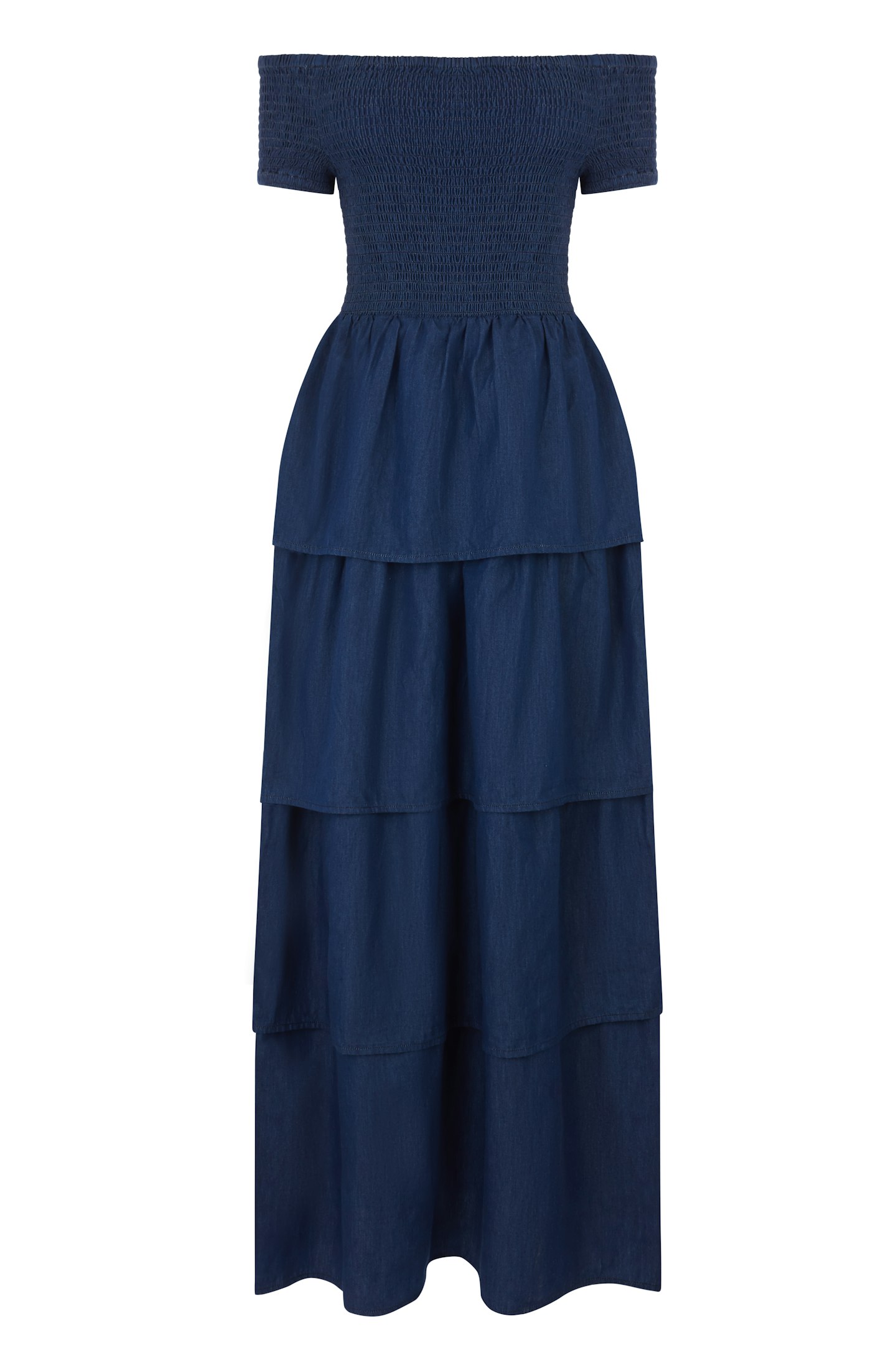 Tiered Denim Dress, £69