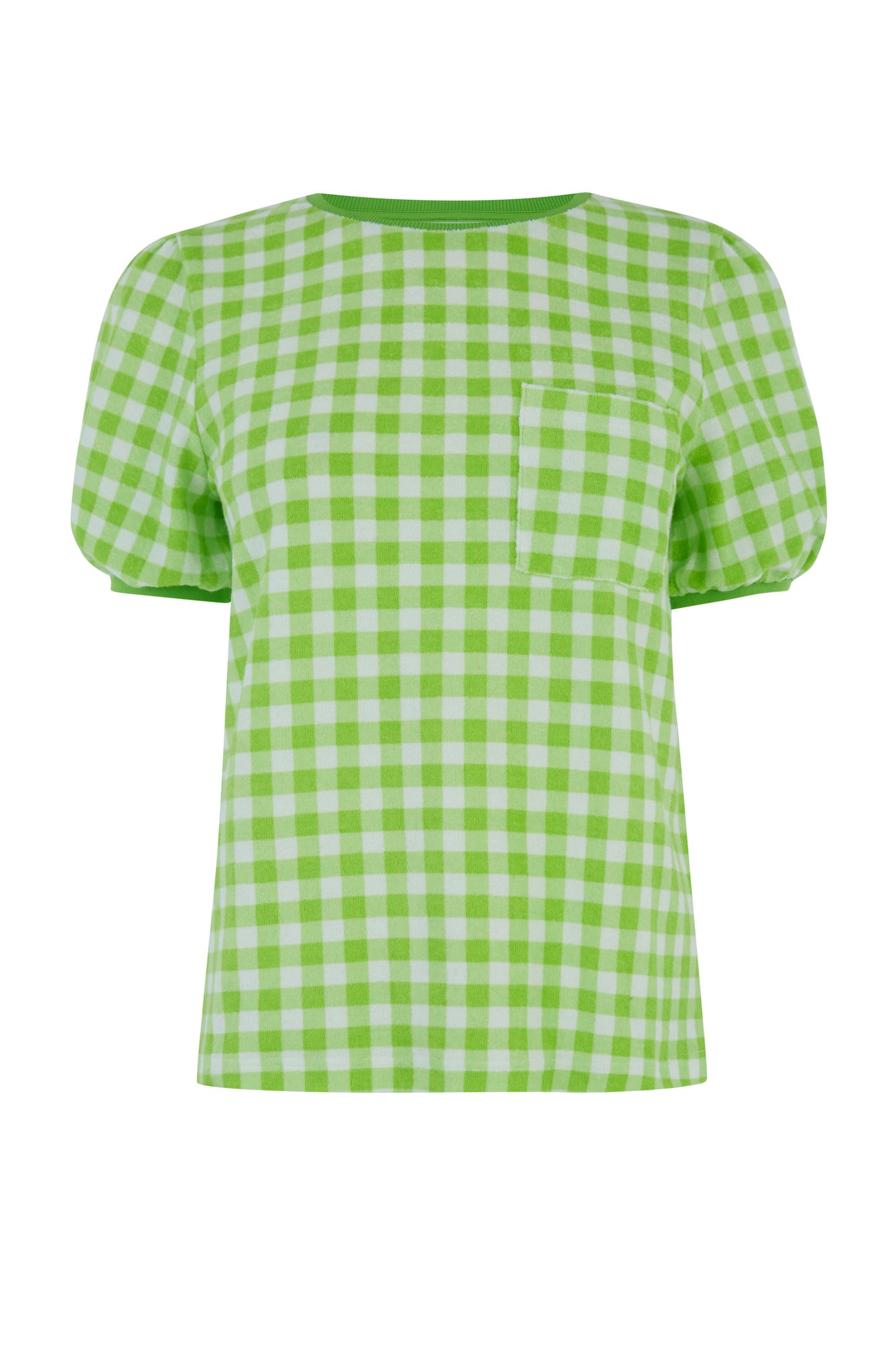Gingham Jersey Towel Tee, £29