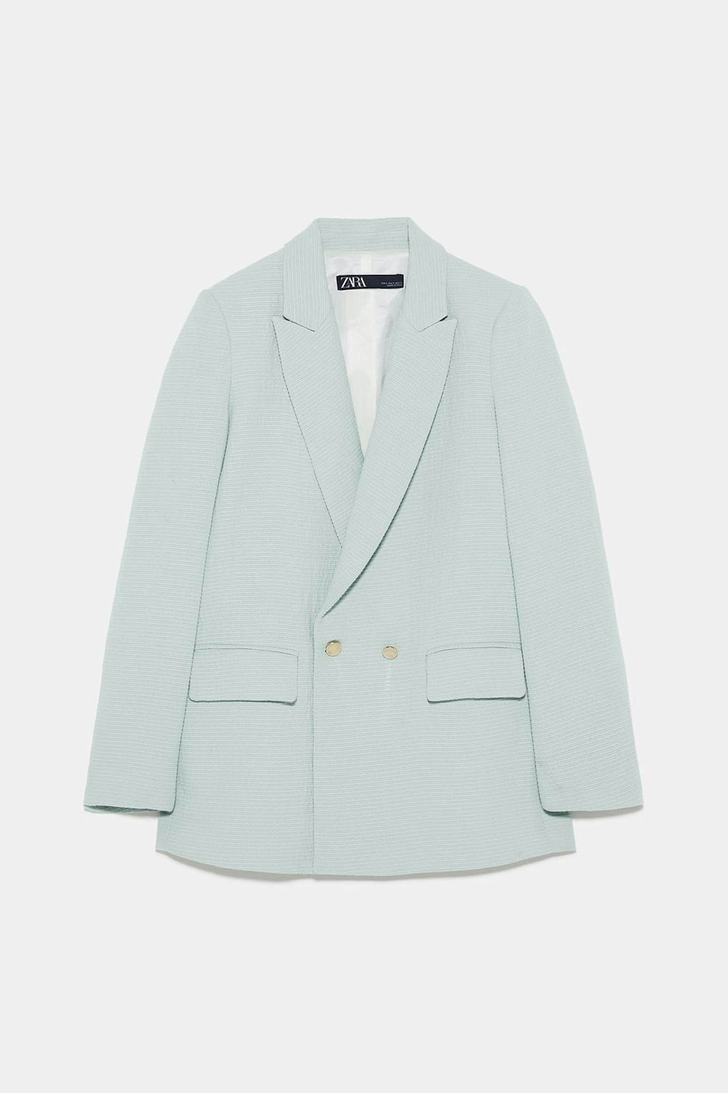 Zara, Textured Weave Blazer, £69.99