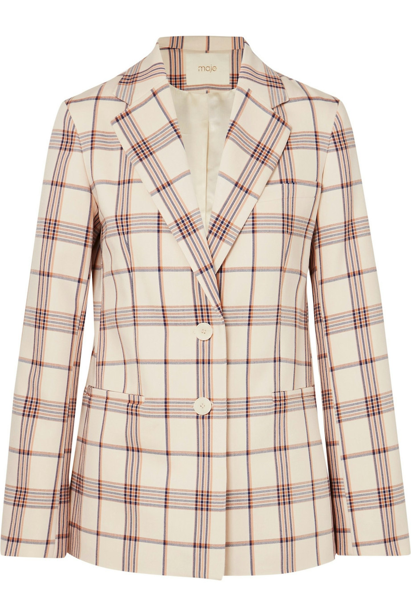 Maje, Checked Twill Blazer, £345