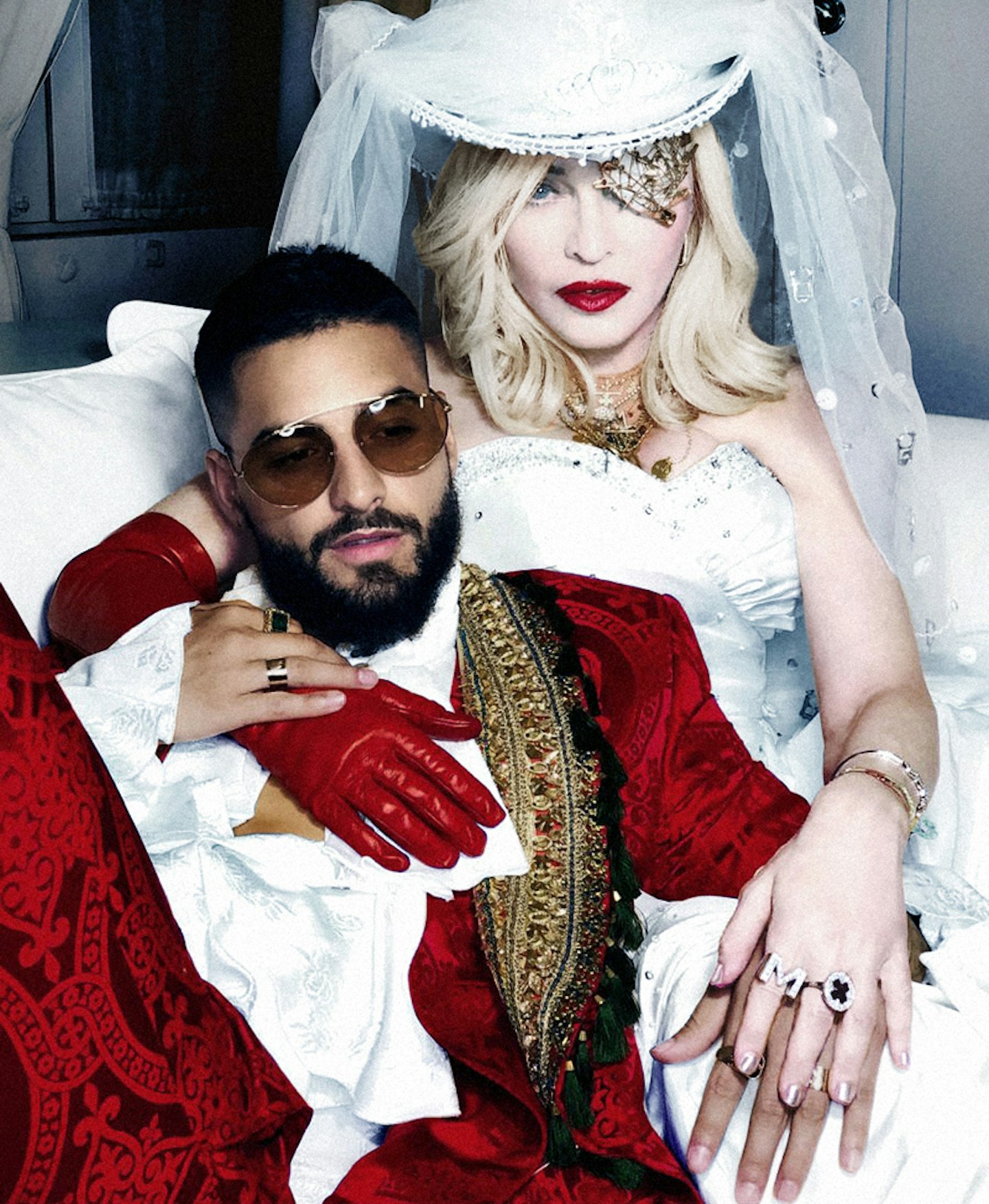 Madonna and Maluma Medellín promo shot