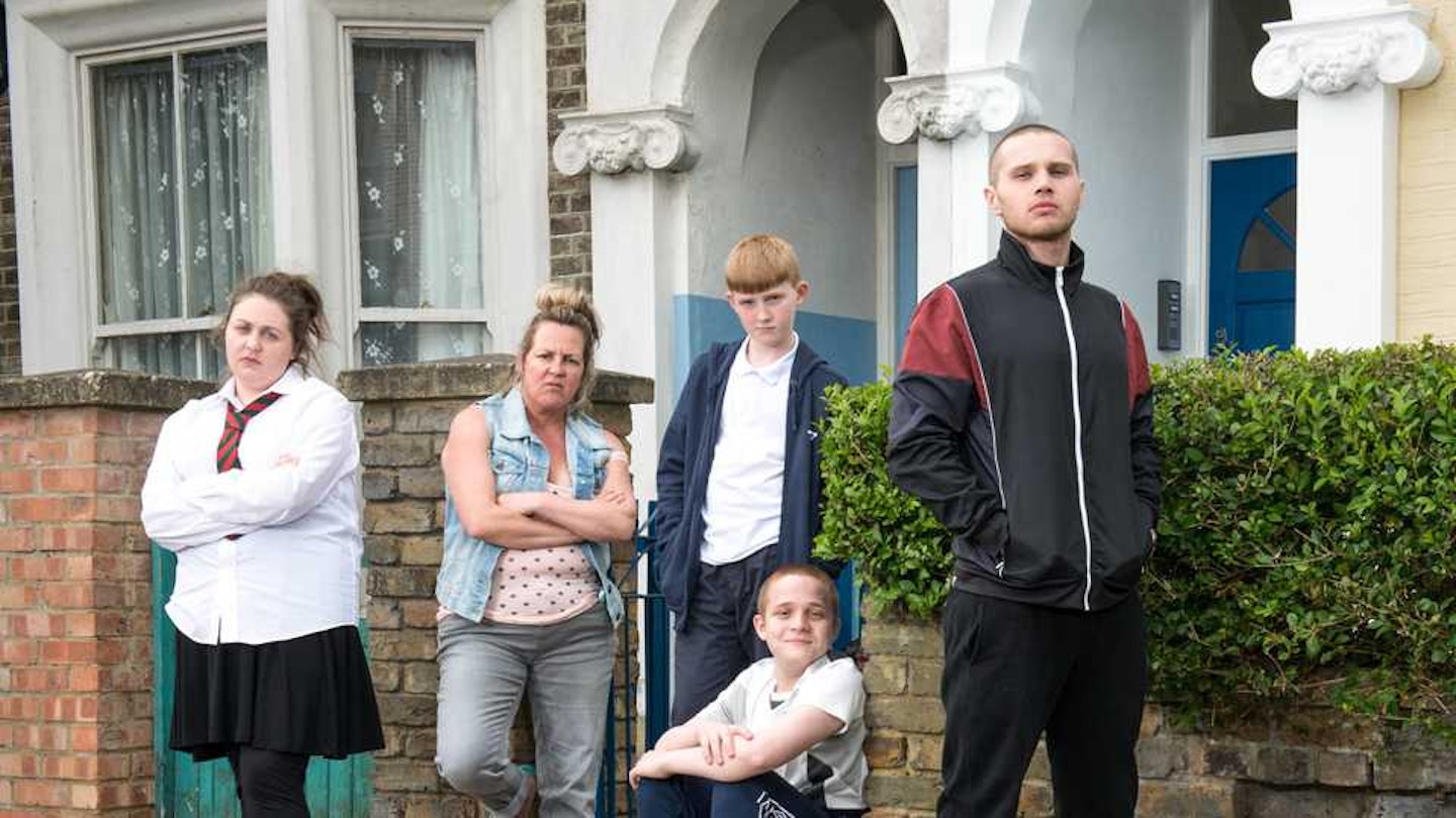The Taylor family Eastenders