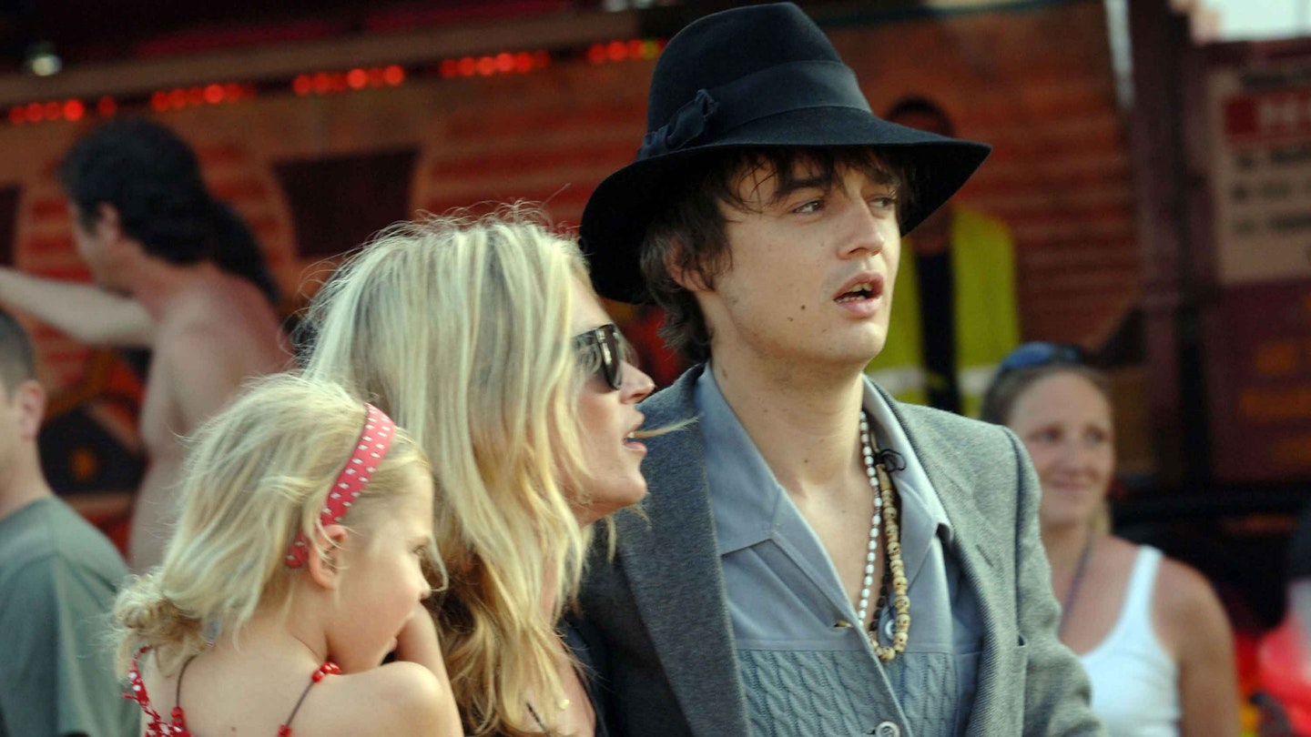 Lila Hack Kate Moss Pete Doherty