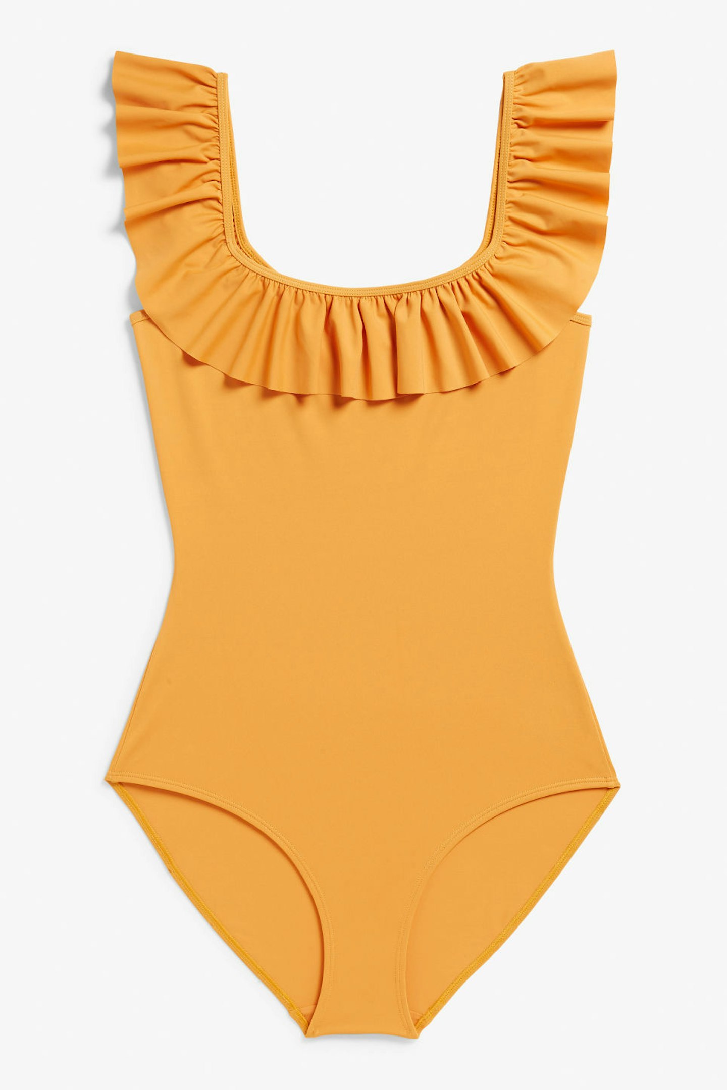 Monki, Ruffle Swimsuit, £30