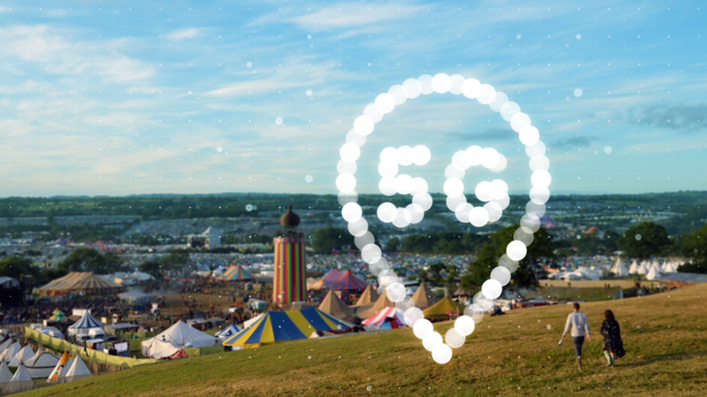 EE trial 5G mobile connectivity at Glastonbury's Worthy Farm
