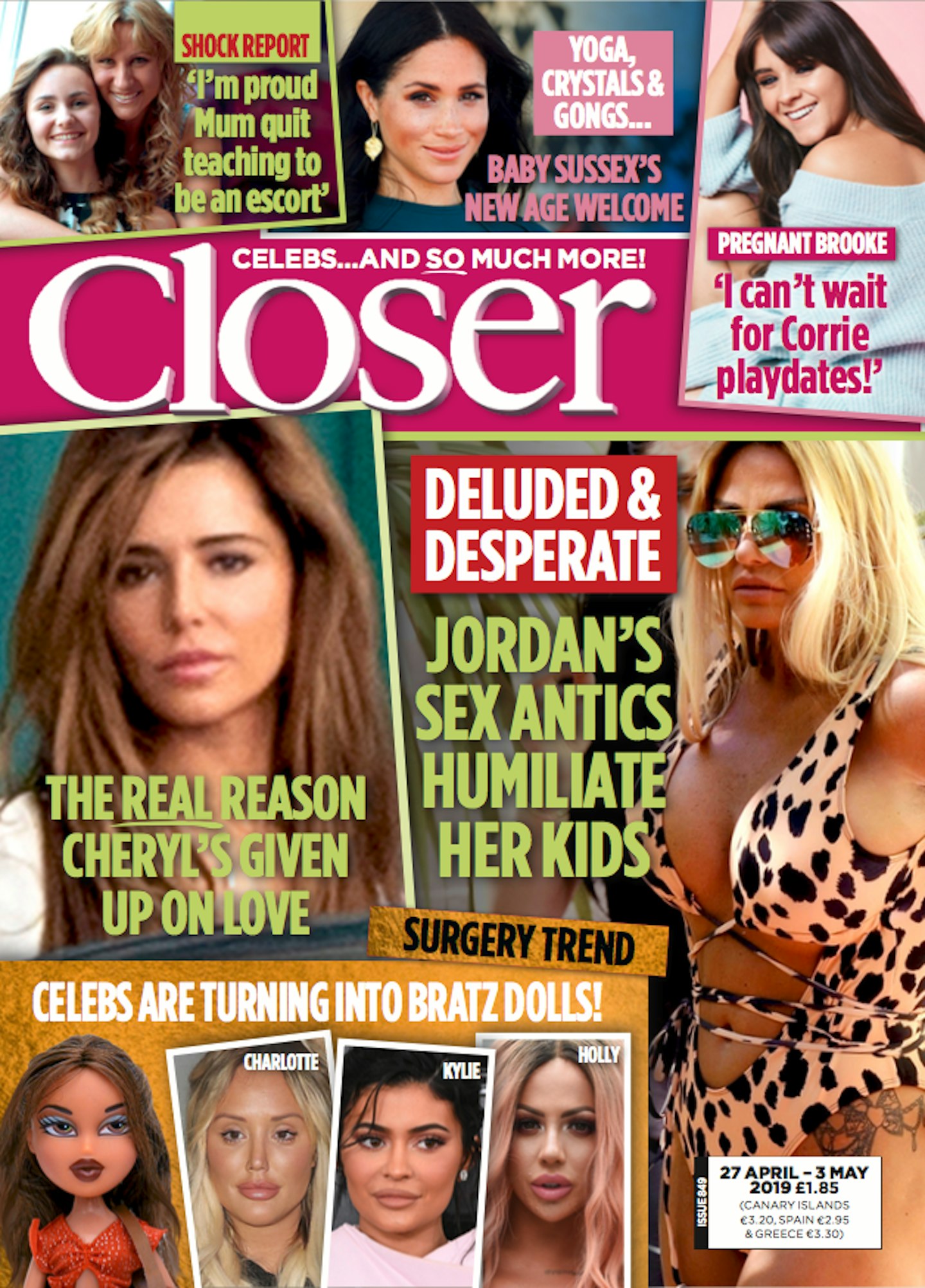 Closer magazine issue 849