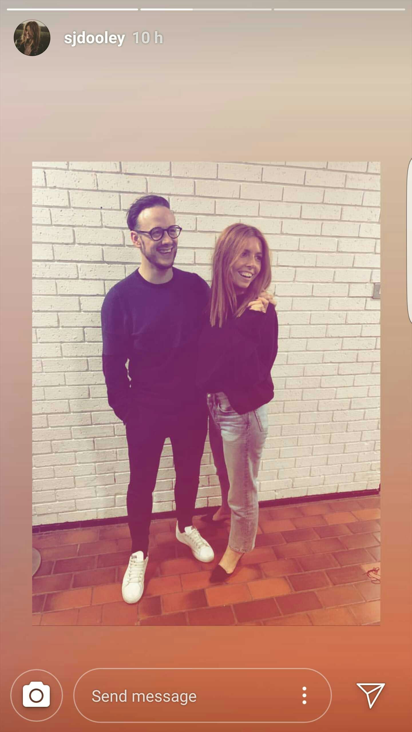 Kevin Clifton and Stacey Dooley