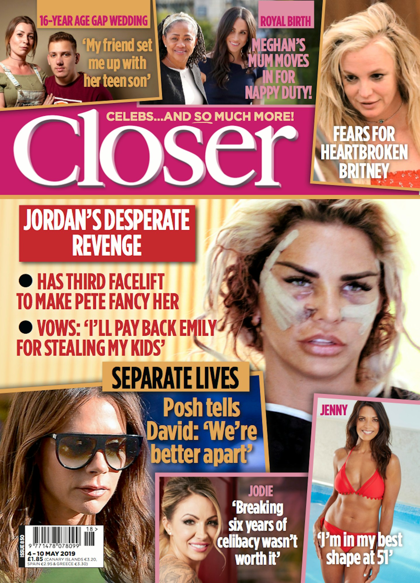 Closer magazine issue 850