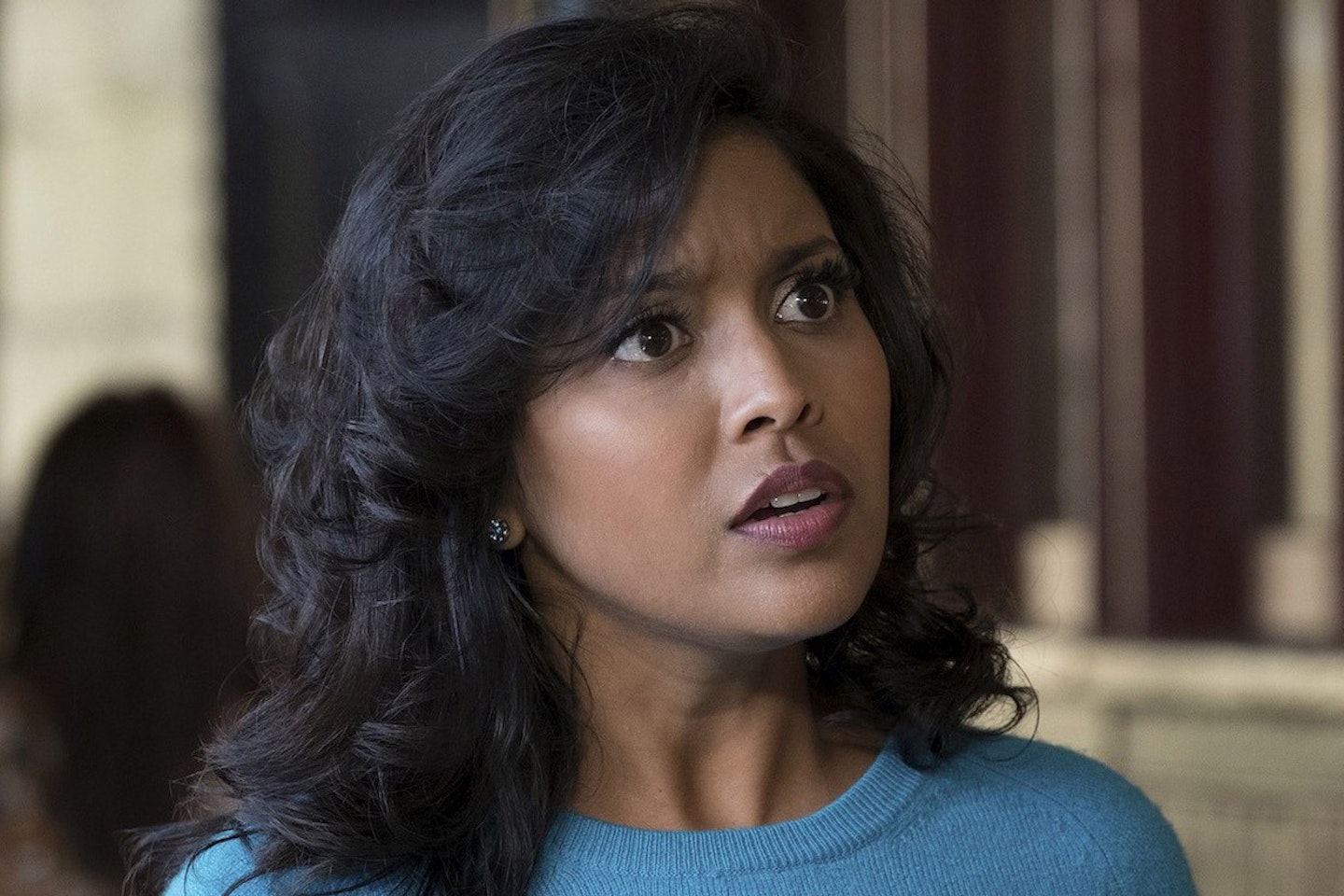 Tiya Sircar as 'real Eleanor Shellstrop' / Vicky Sengupta