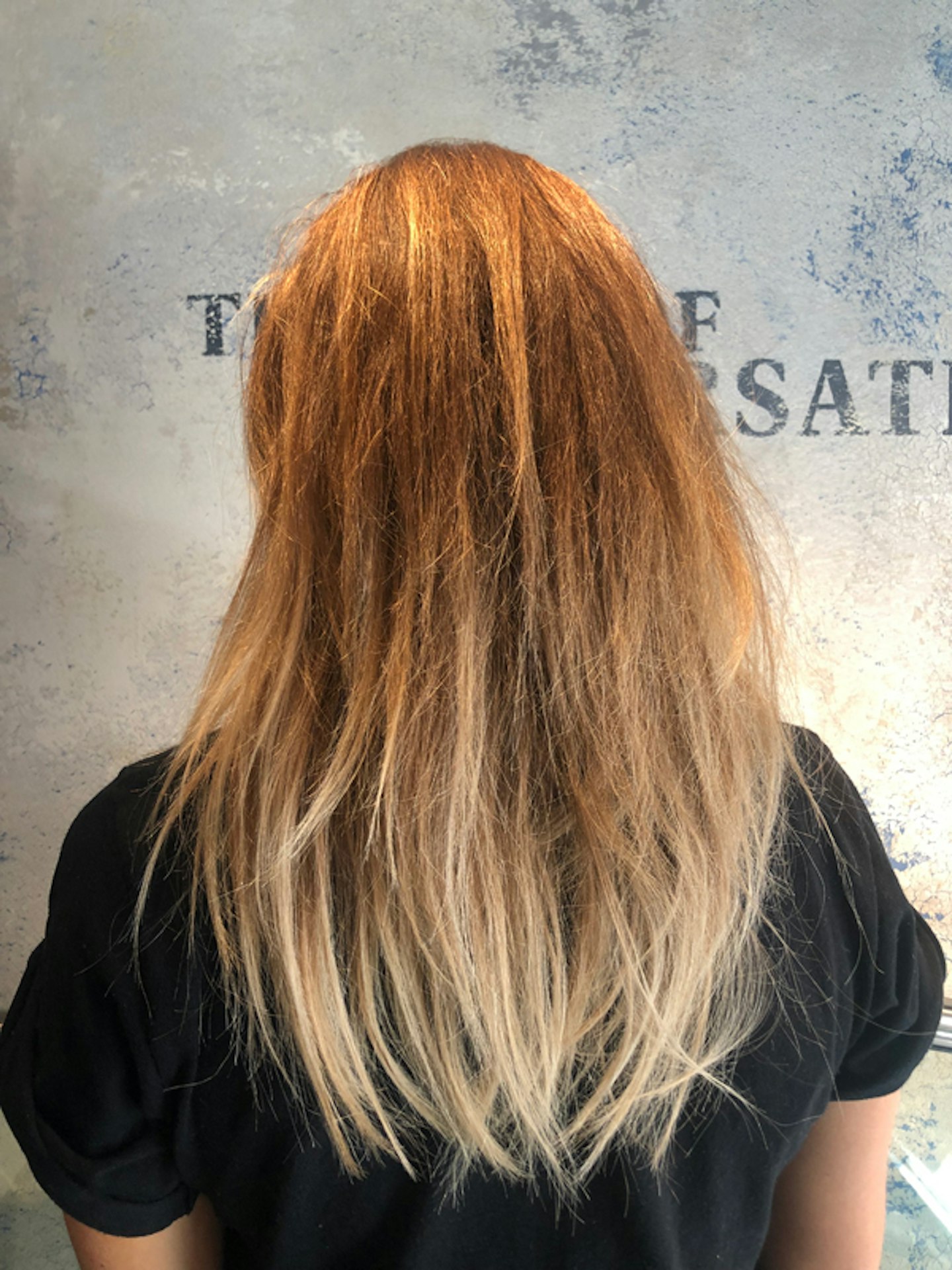 hair before