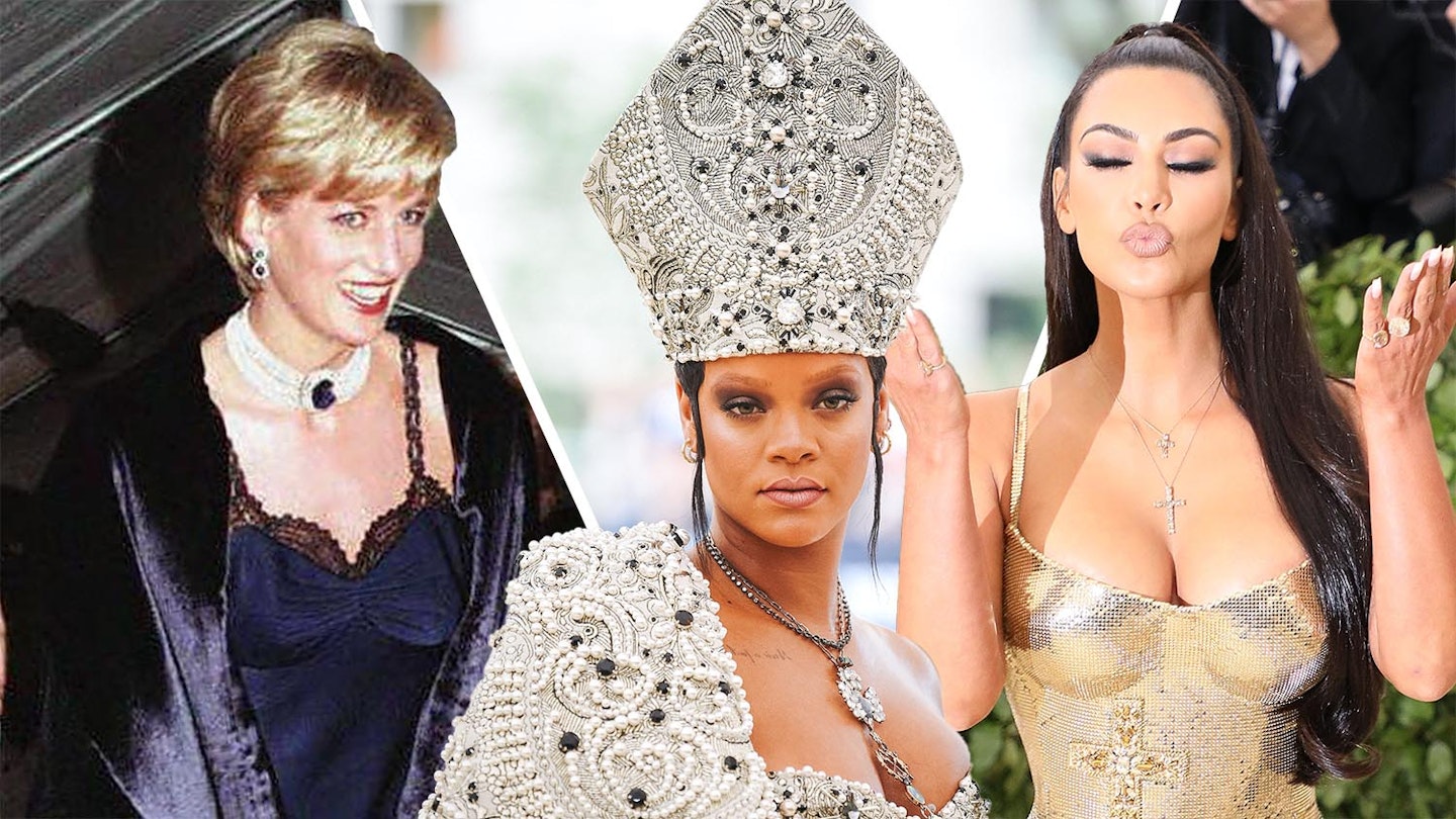 Princess Diana, Rihanna and Kim Kardashian