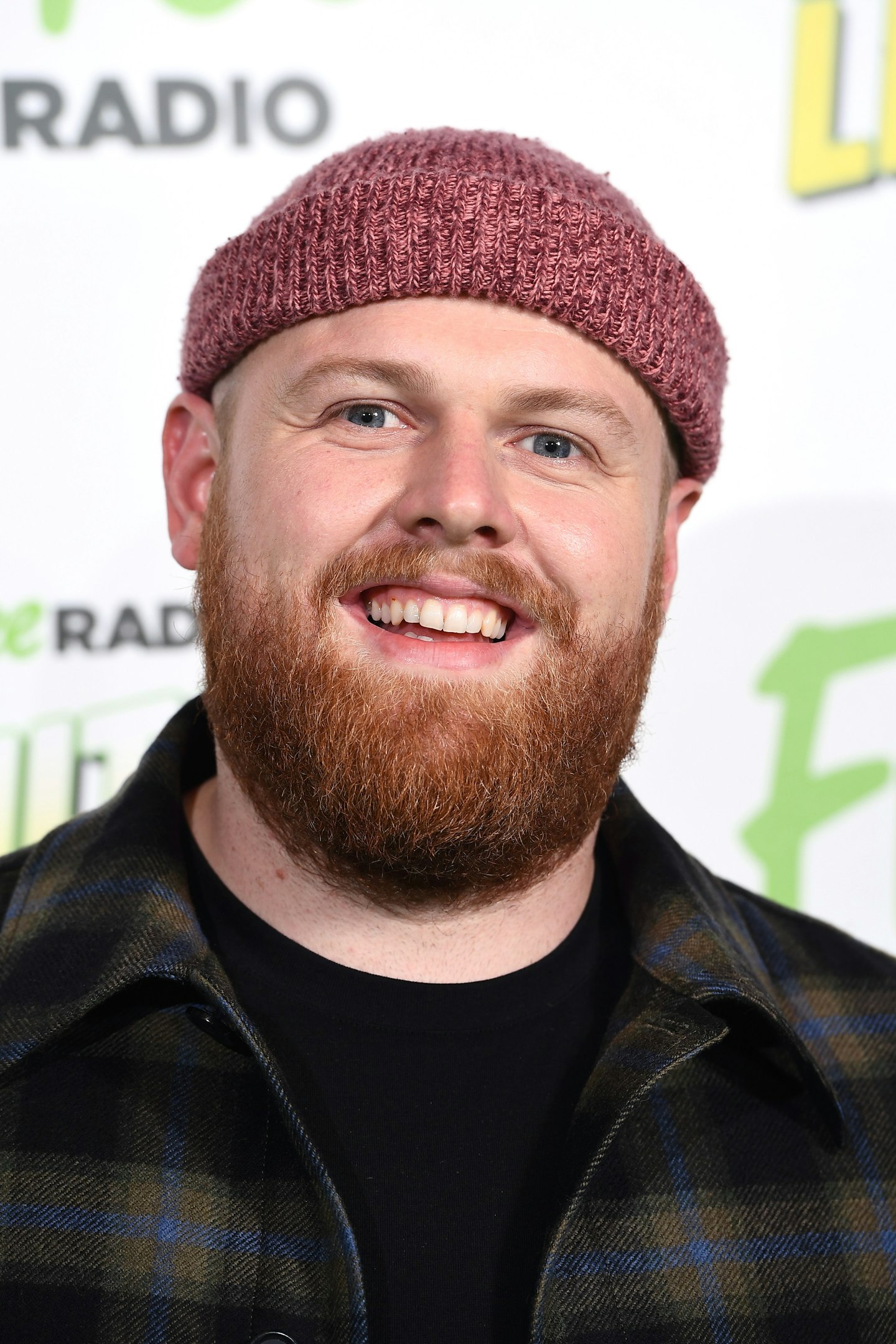 Tom Walker backstage before his performance at Hits Live Birmingham