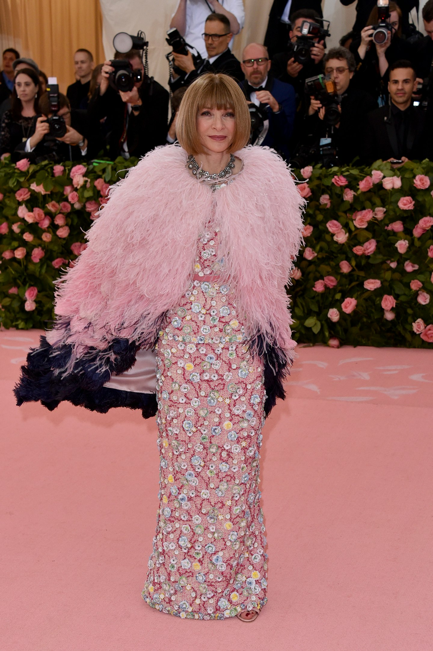Anna Wintour wearing Chanel