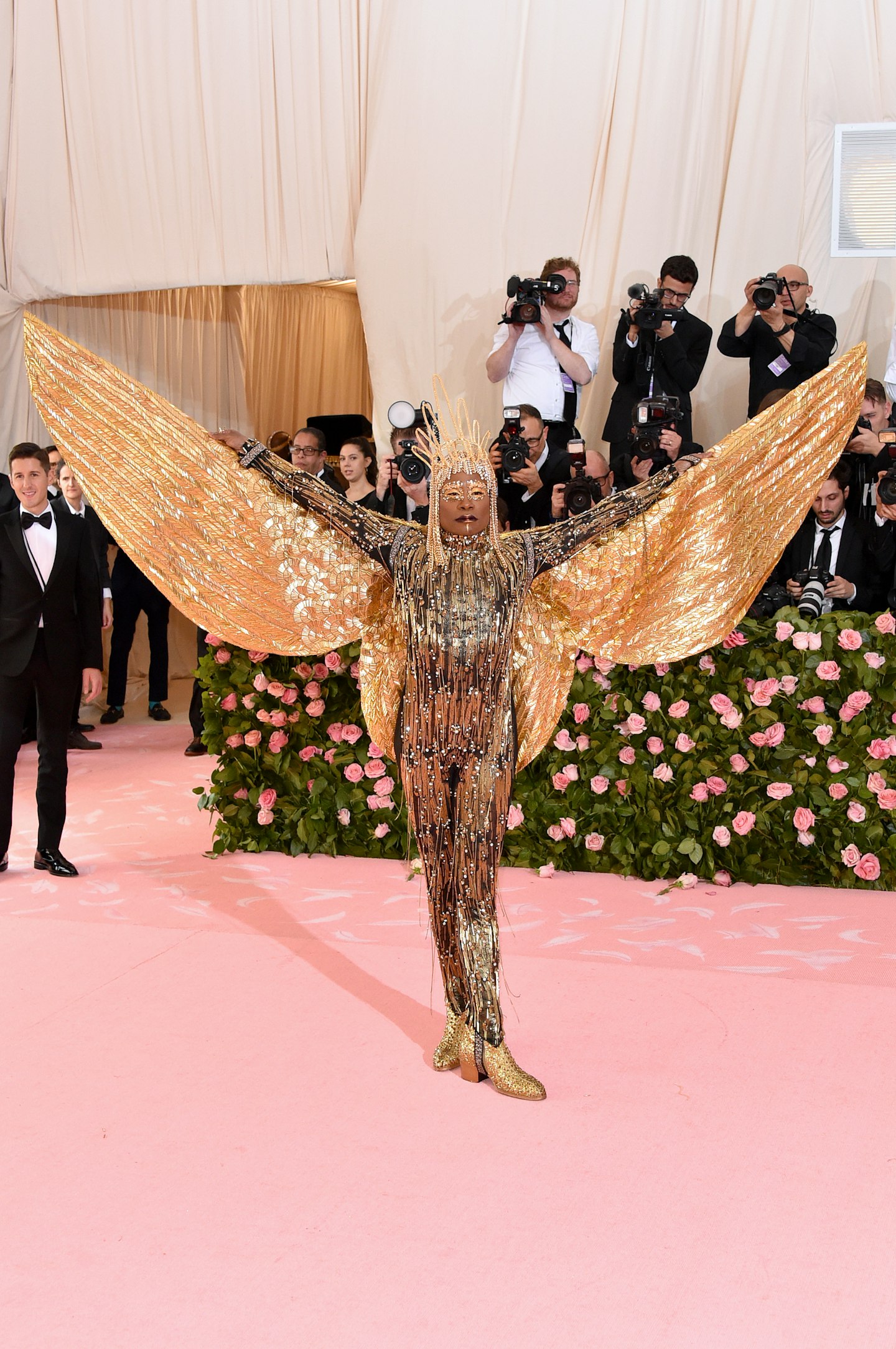 Billy Porter wore an incredible ensemble by The Blonds