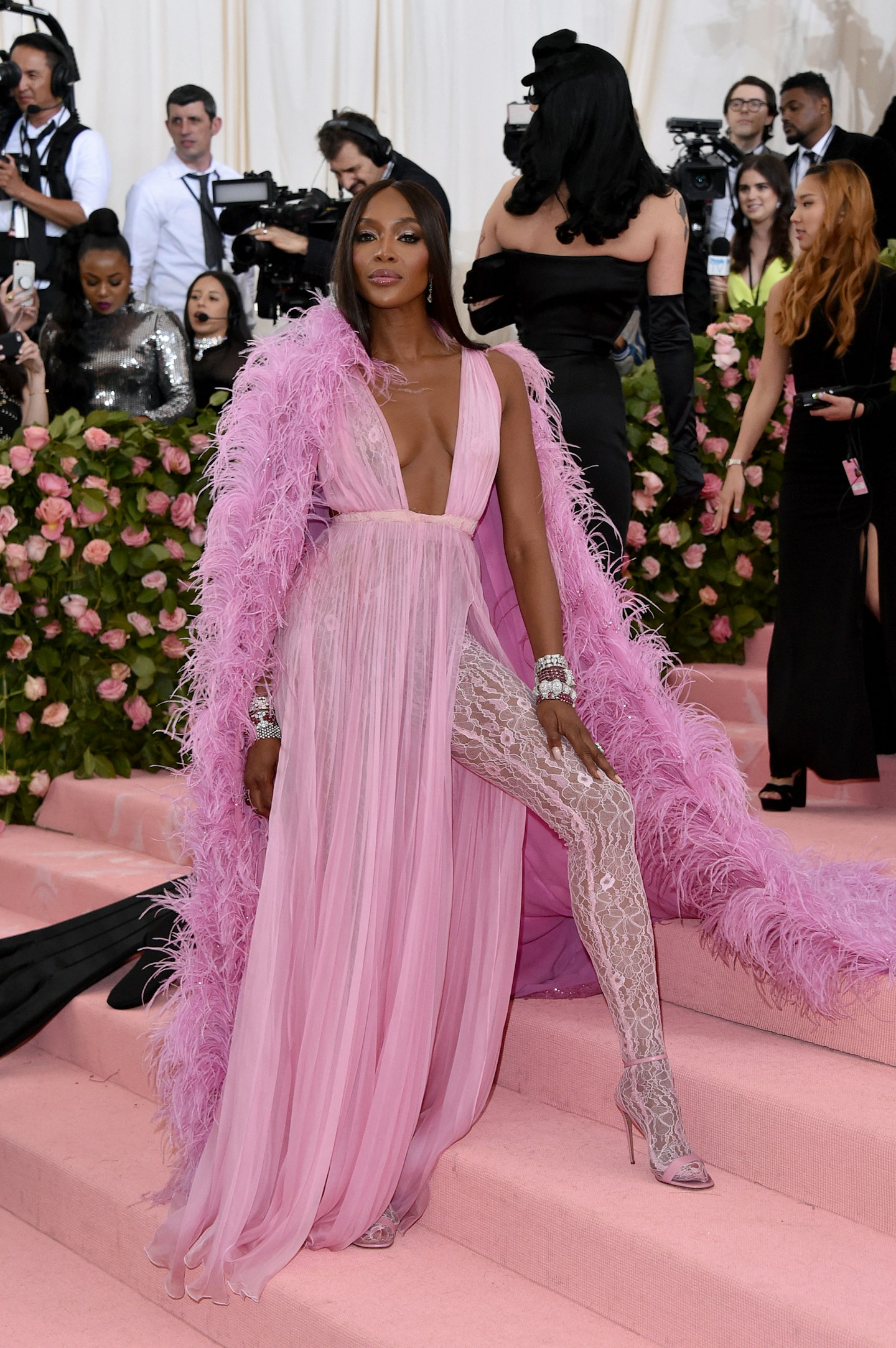 Naomi Campbell in Valentino