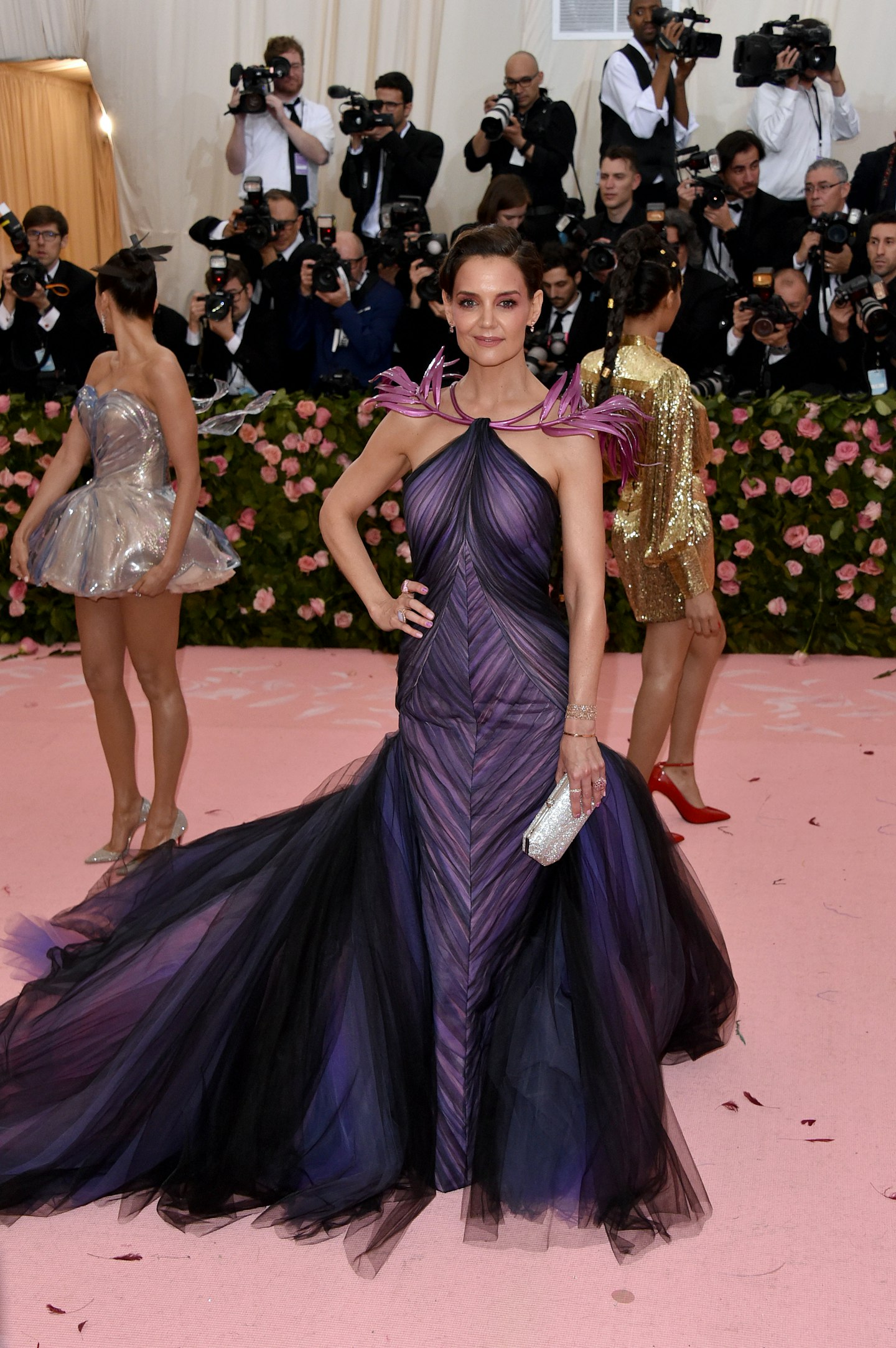 Katie Holmes wore Zac Posen