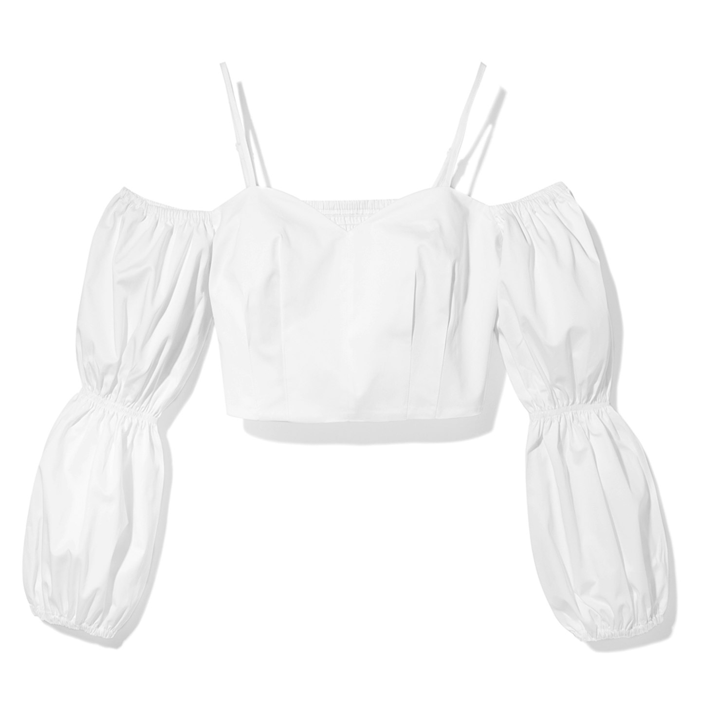 reserved summer crop top bandeau