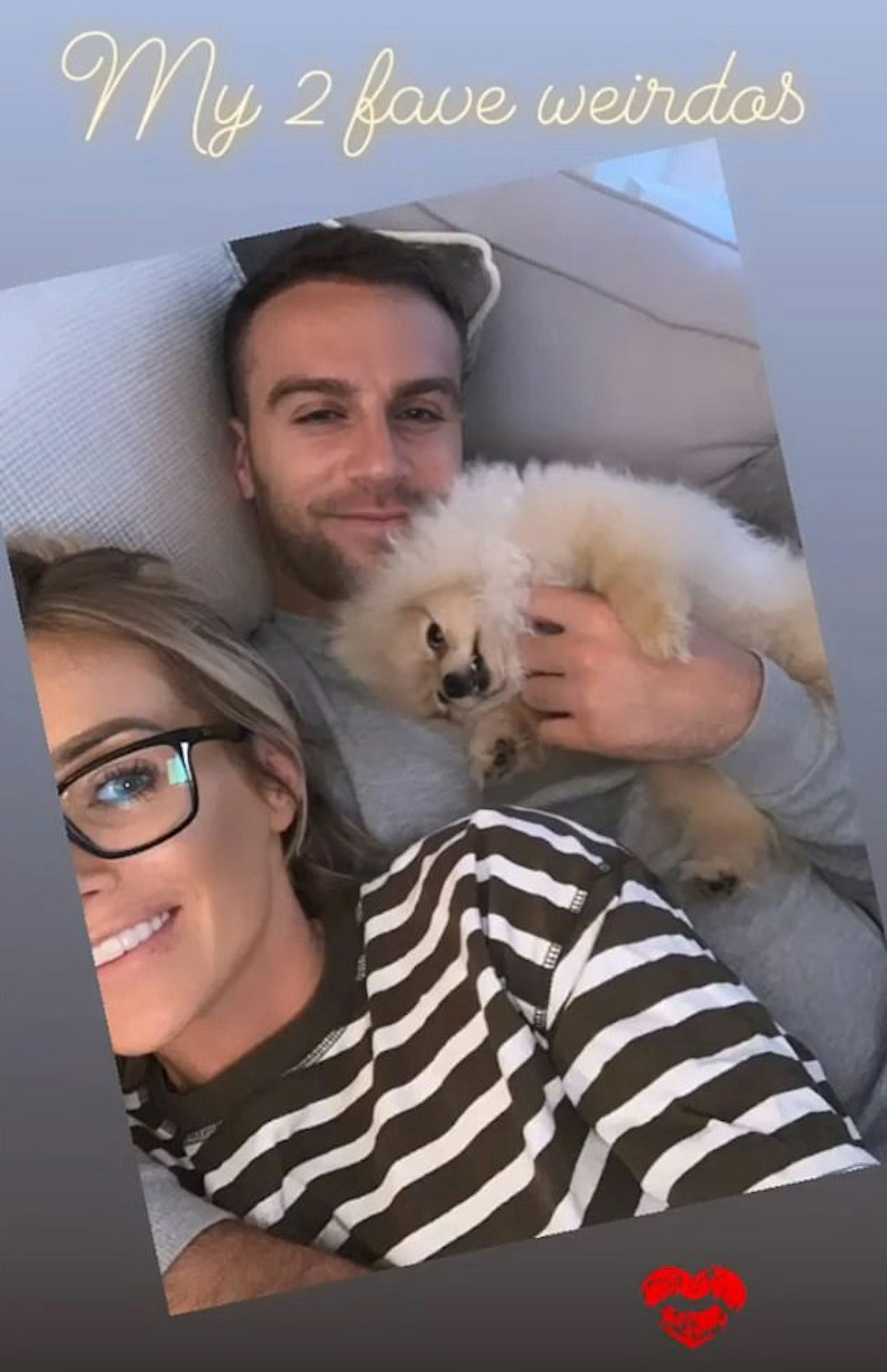 Laura seemed to hint she was back together with Max Morley