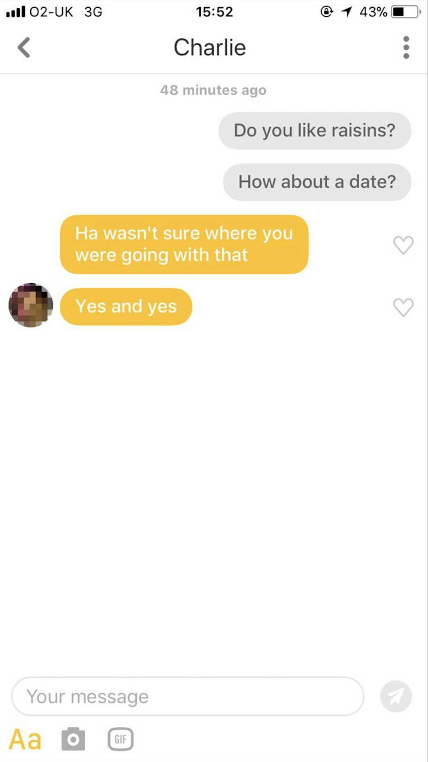 Bumble Opening Lines