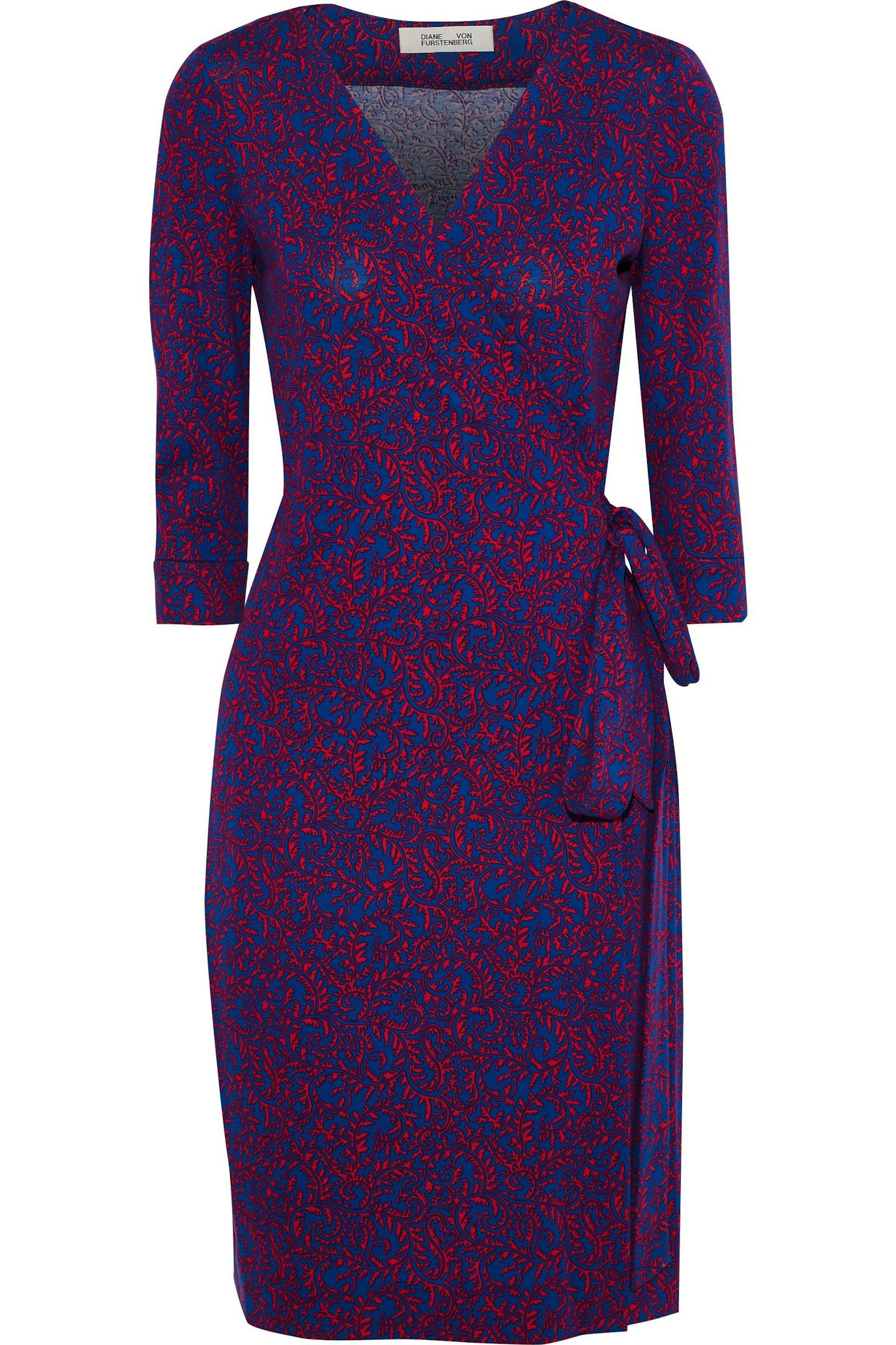 Diane Von Furstenberg, Printed Wrap Dress, £225