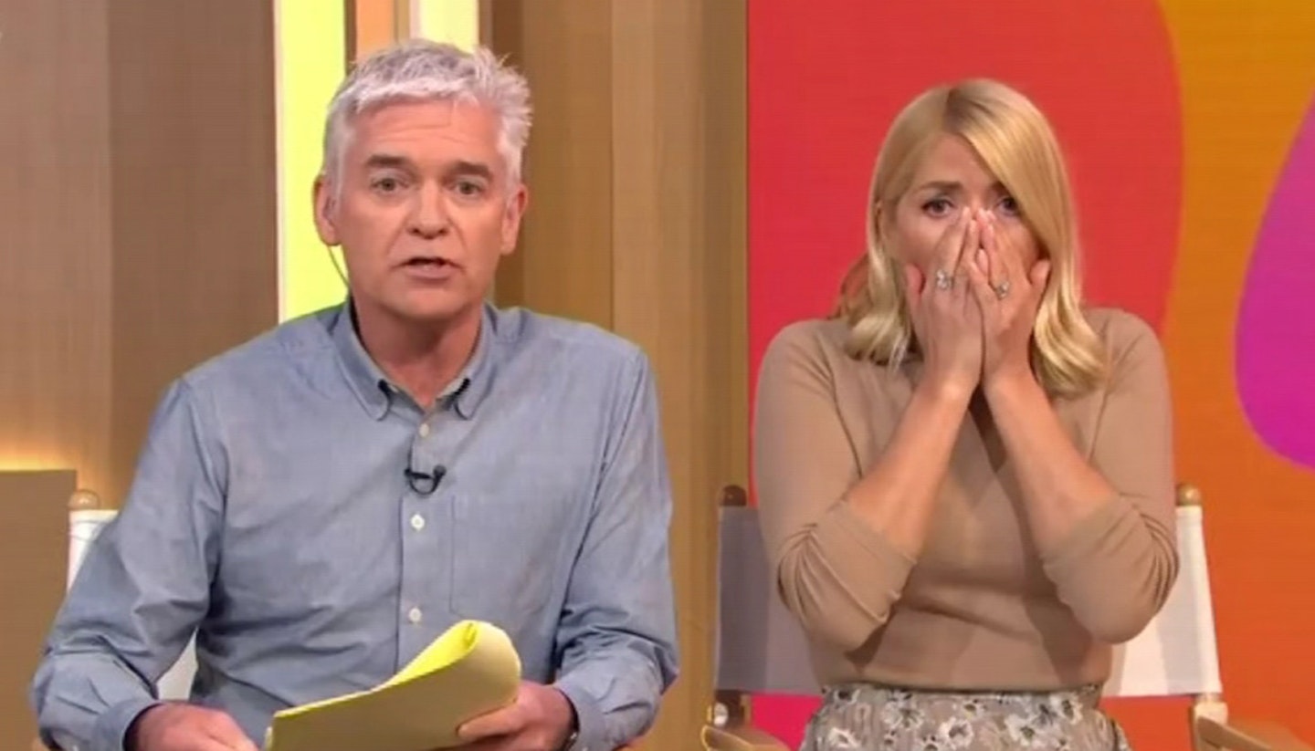 holly willoughby phillip schofield shocked