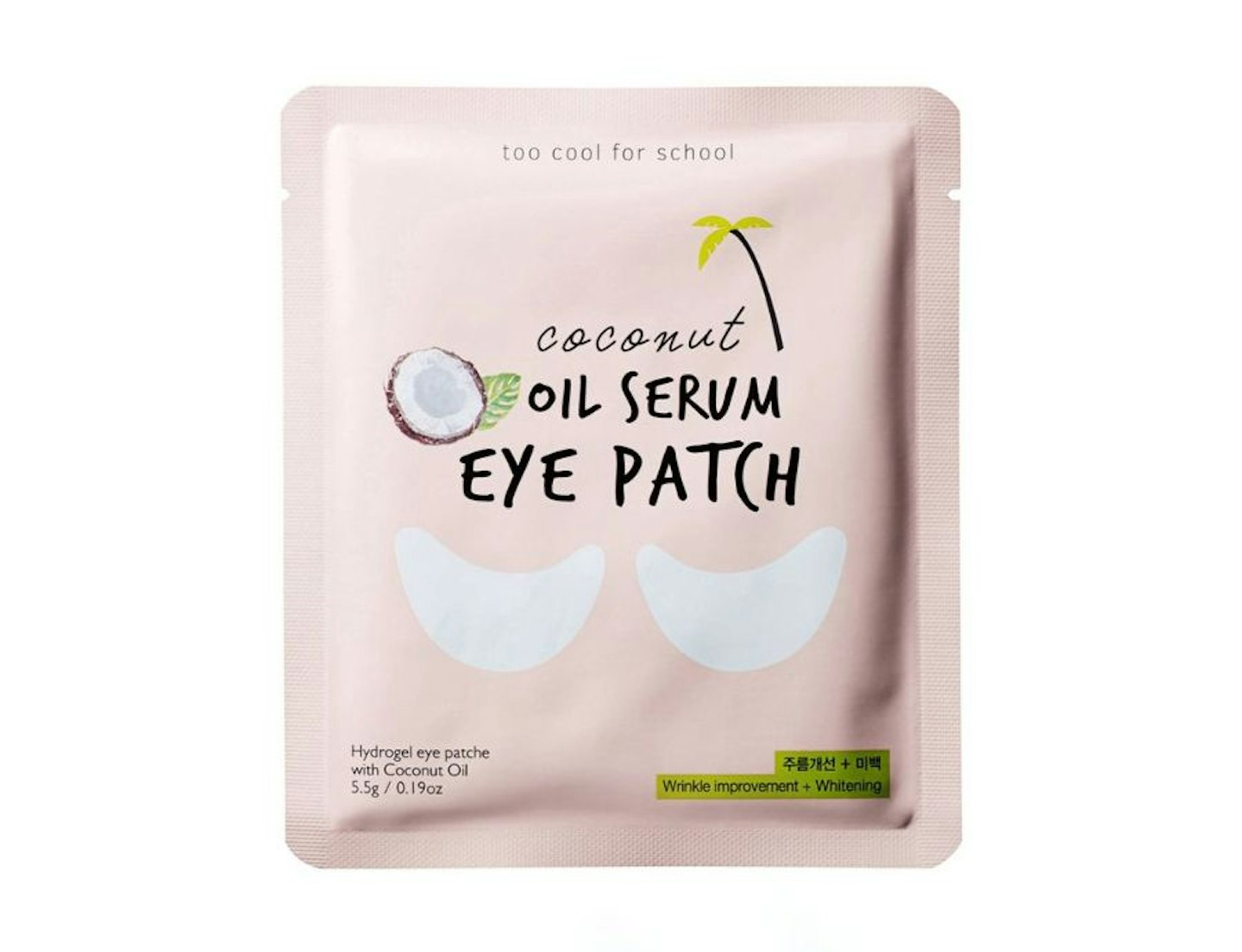 Too Cool For School Coconut Oil Serum Eye Patch, £6.50, cultbeauty.co.uk