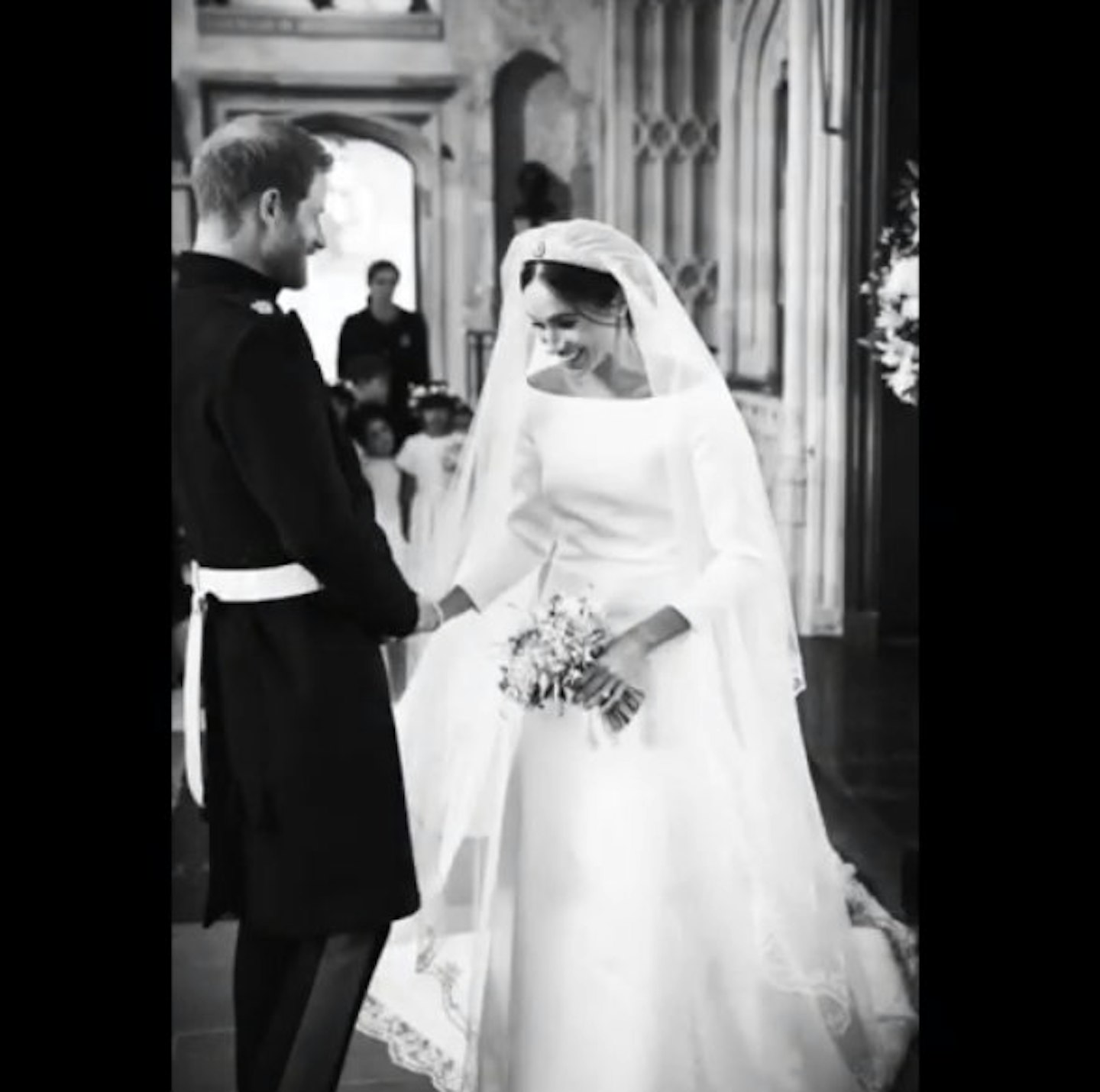 meghan harry first wedding anniversary photographs