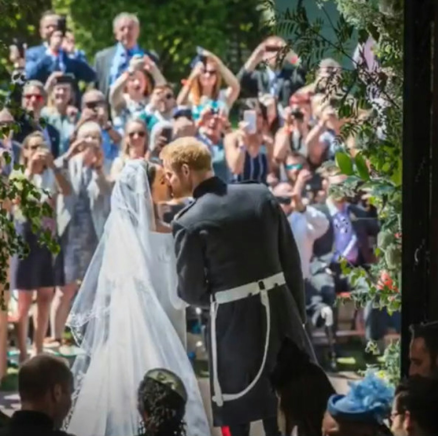 meghan harry first wedding anniversary photographs