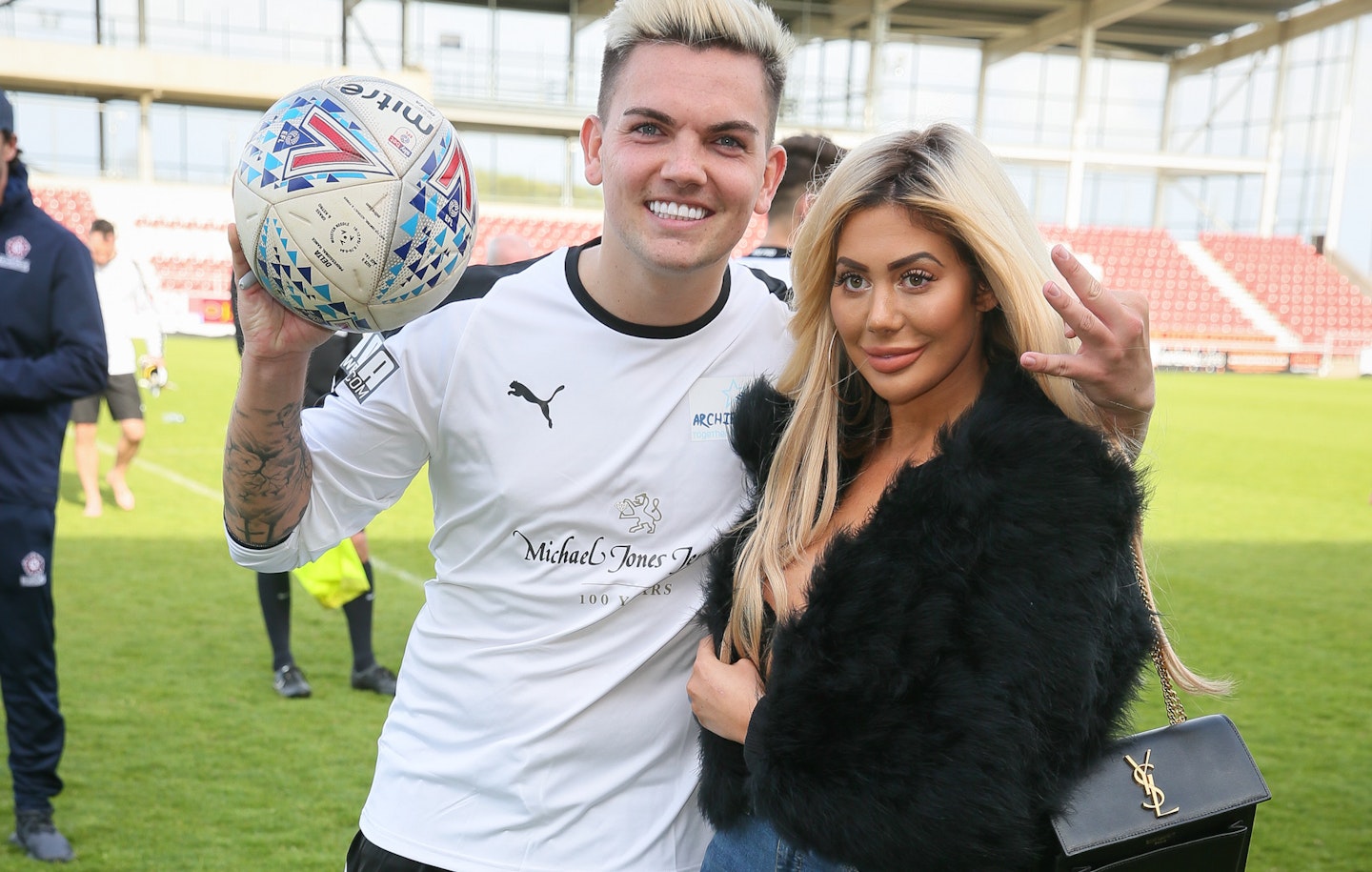 Sam Gowland and Chloe Ferry