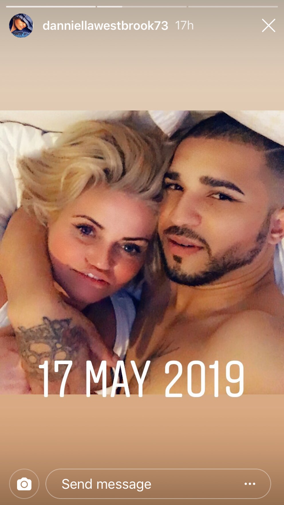 'It's love' Danniella Westbrook says new man is 'best one' yet