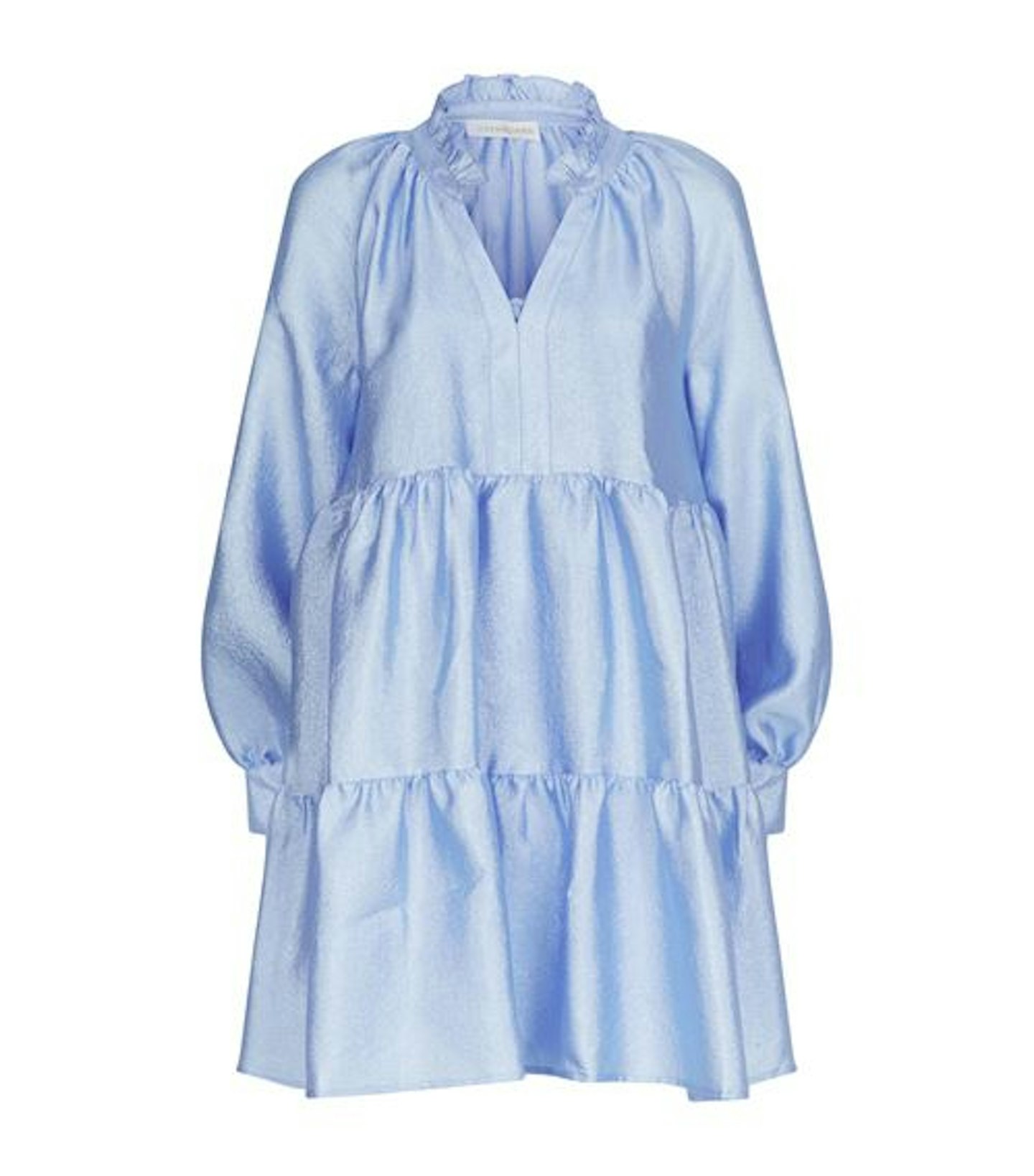 Stine Goya, Jasmine Blue Tiered Dress, £210