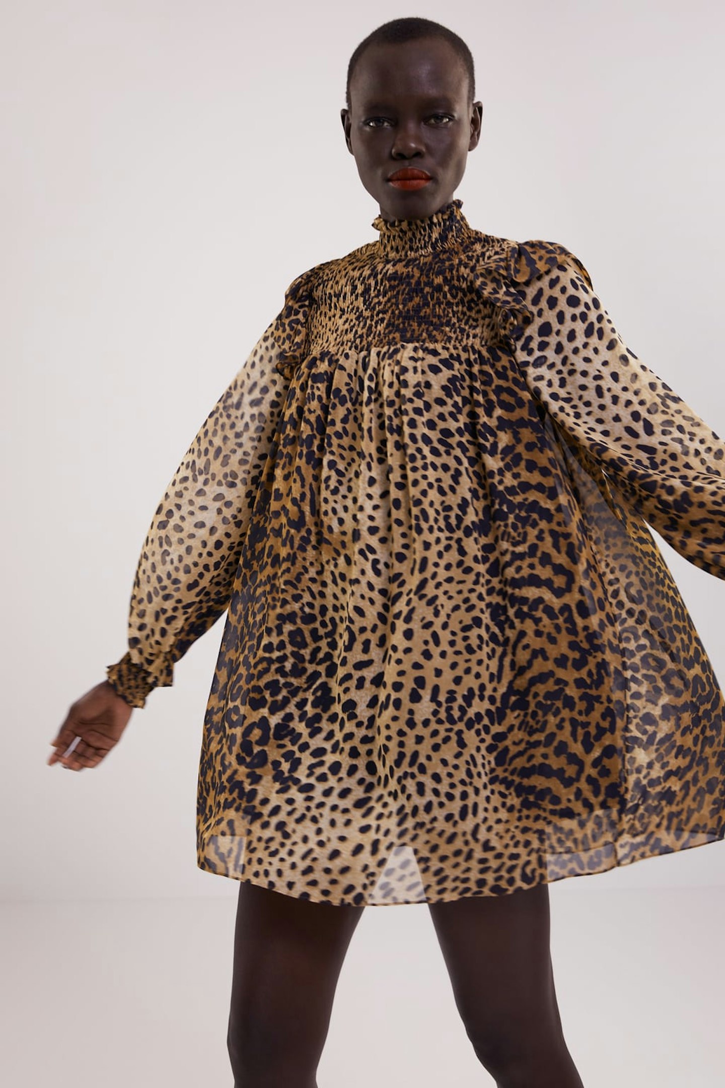 Zara, Leopard Print Dress, £29.99