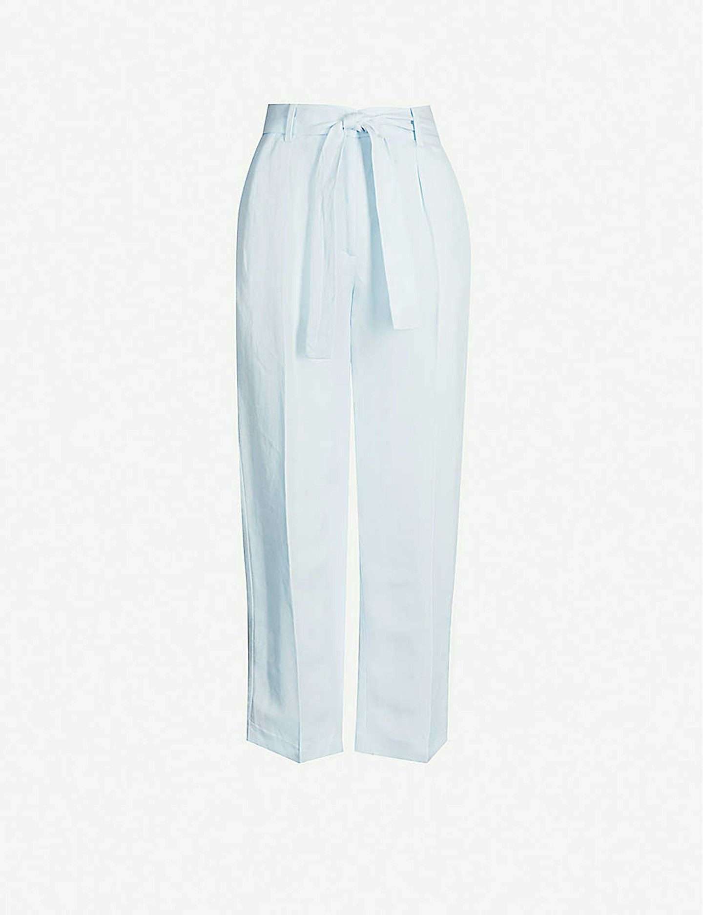 Maje, Pleated Blue Trousers, £146.30