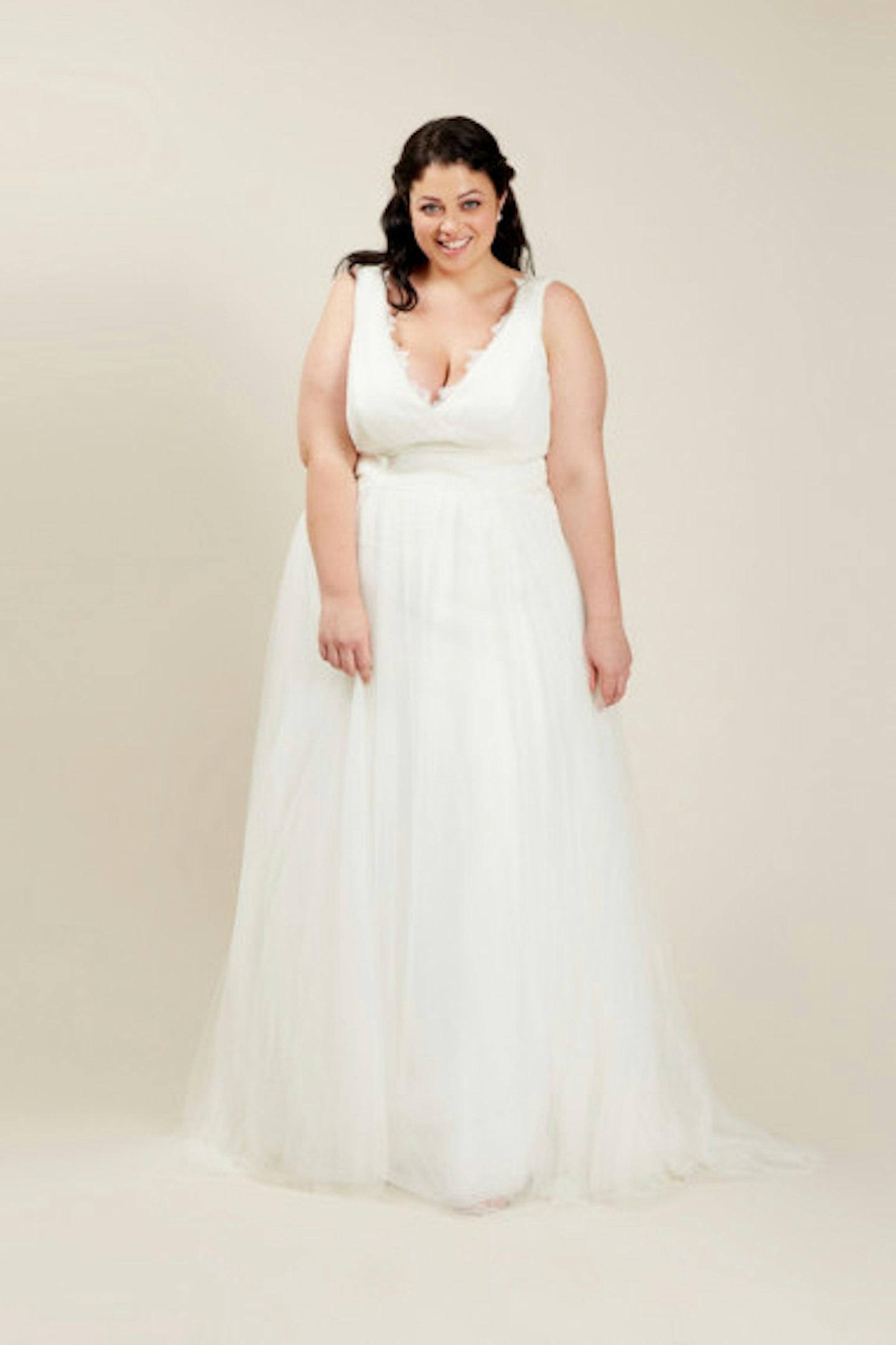 Alfred Angelo, A-Line Chiffon Wedding Dress, WAS £1,600, NOW £360